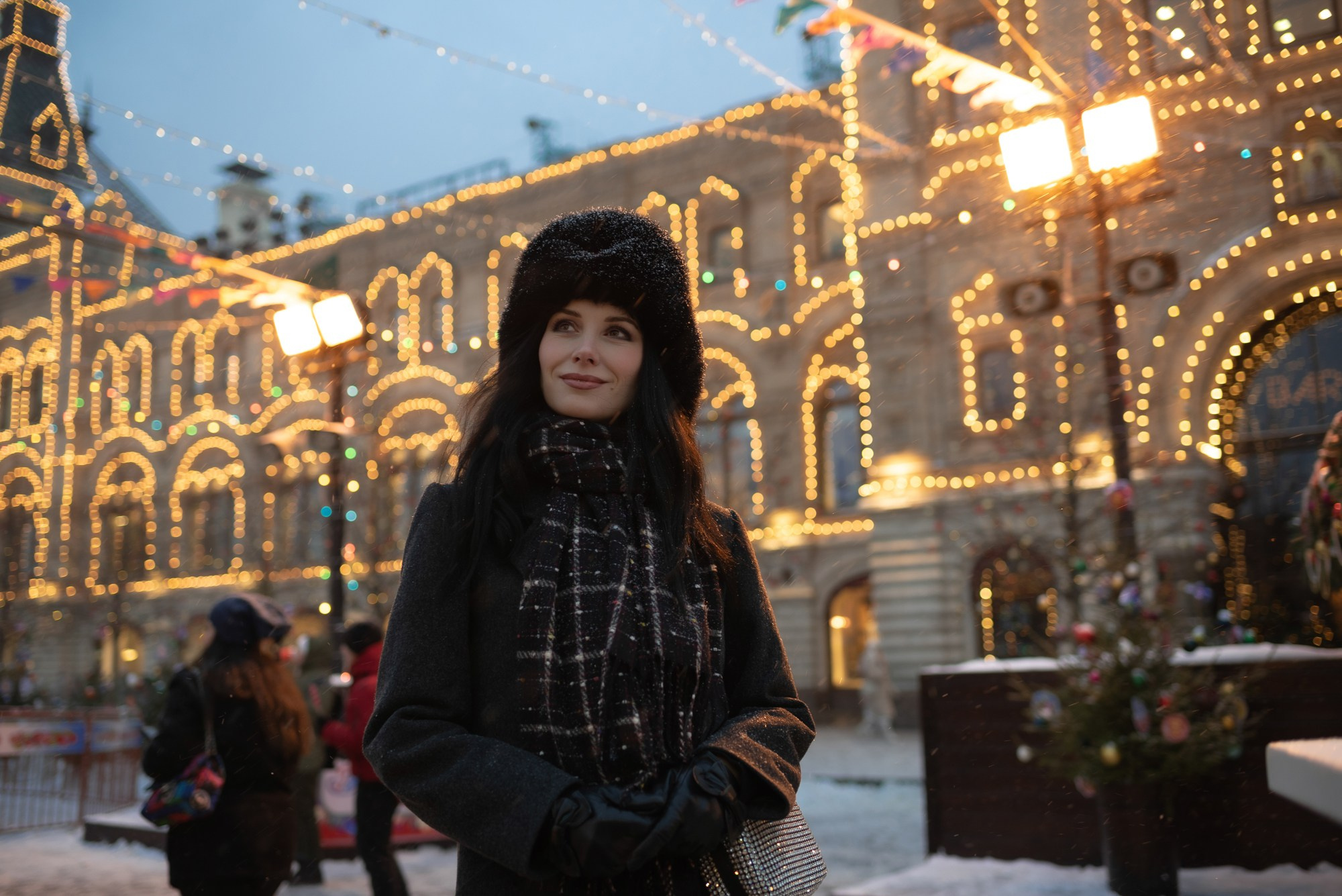 зимняя фотосессия в москве