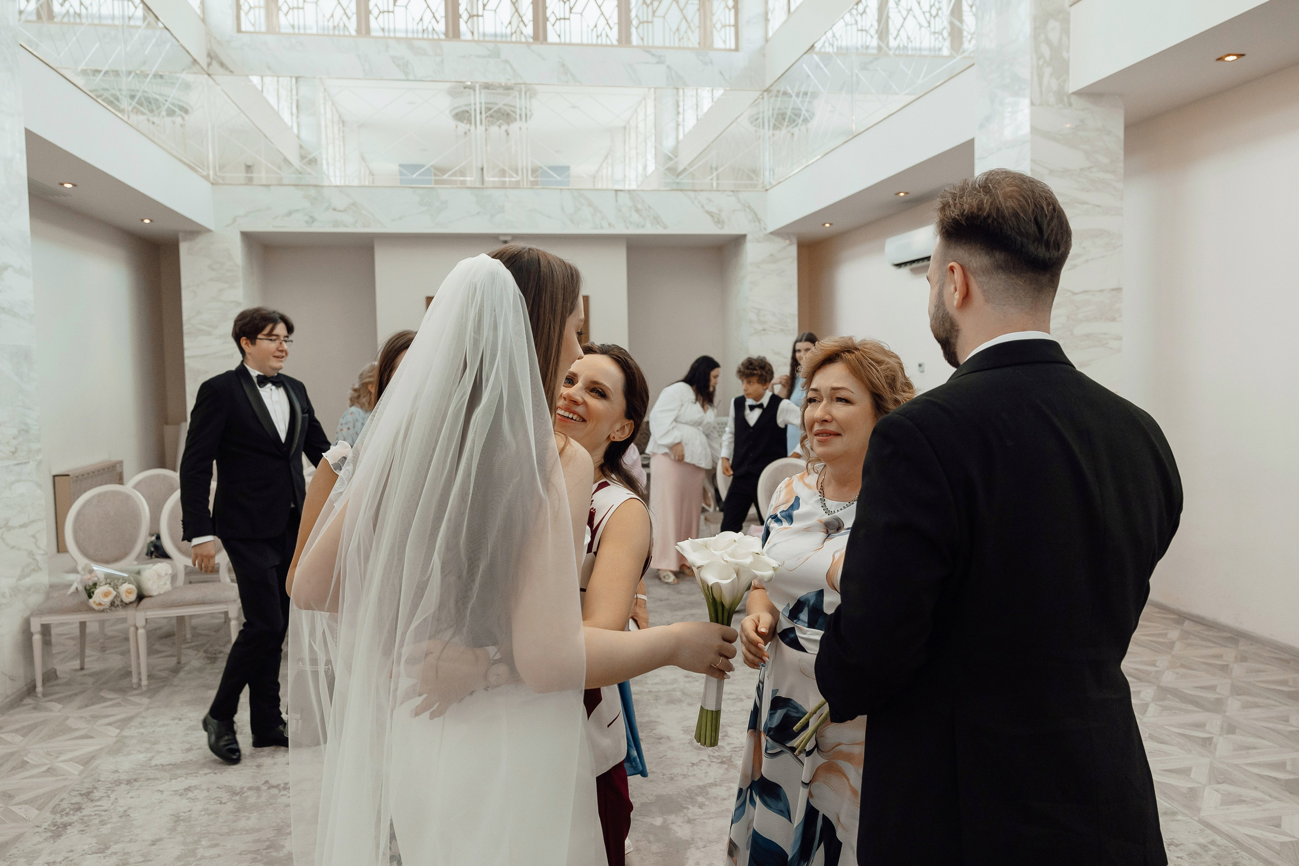 Регистрация брака во Дворце бракосочетания № 4. Свадебный фотограф в Москве Дарья Олендарёва