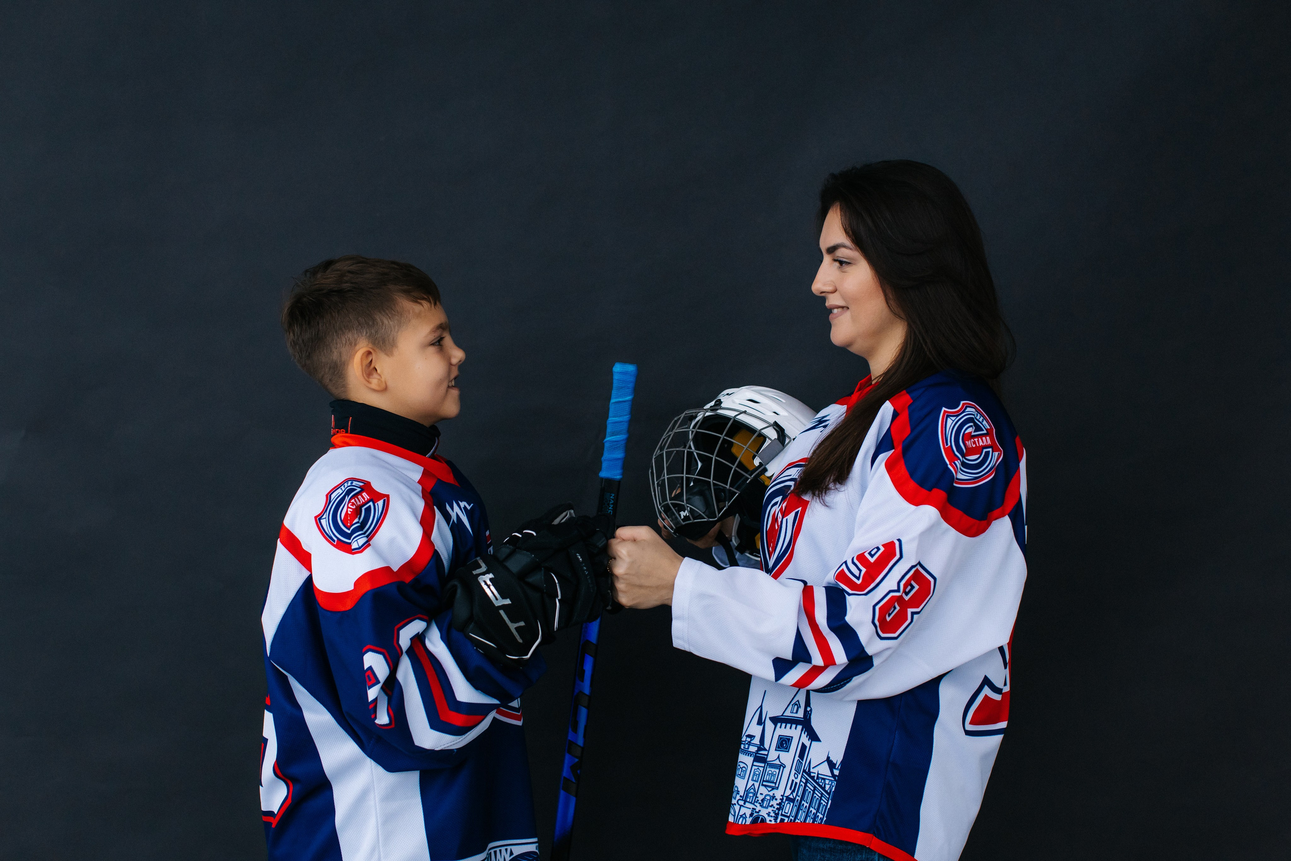 Портрет для хоккеиста. Главная