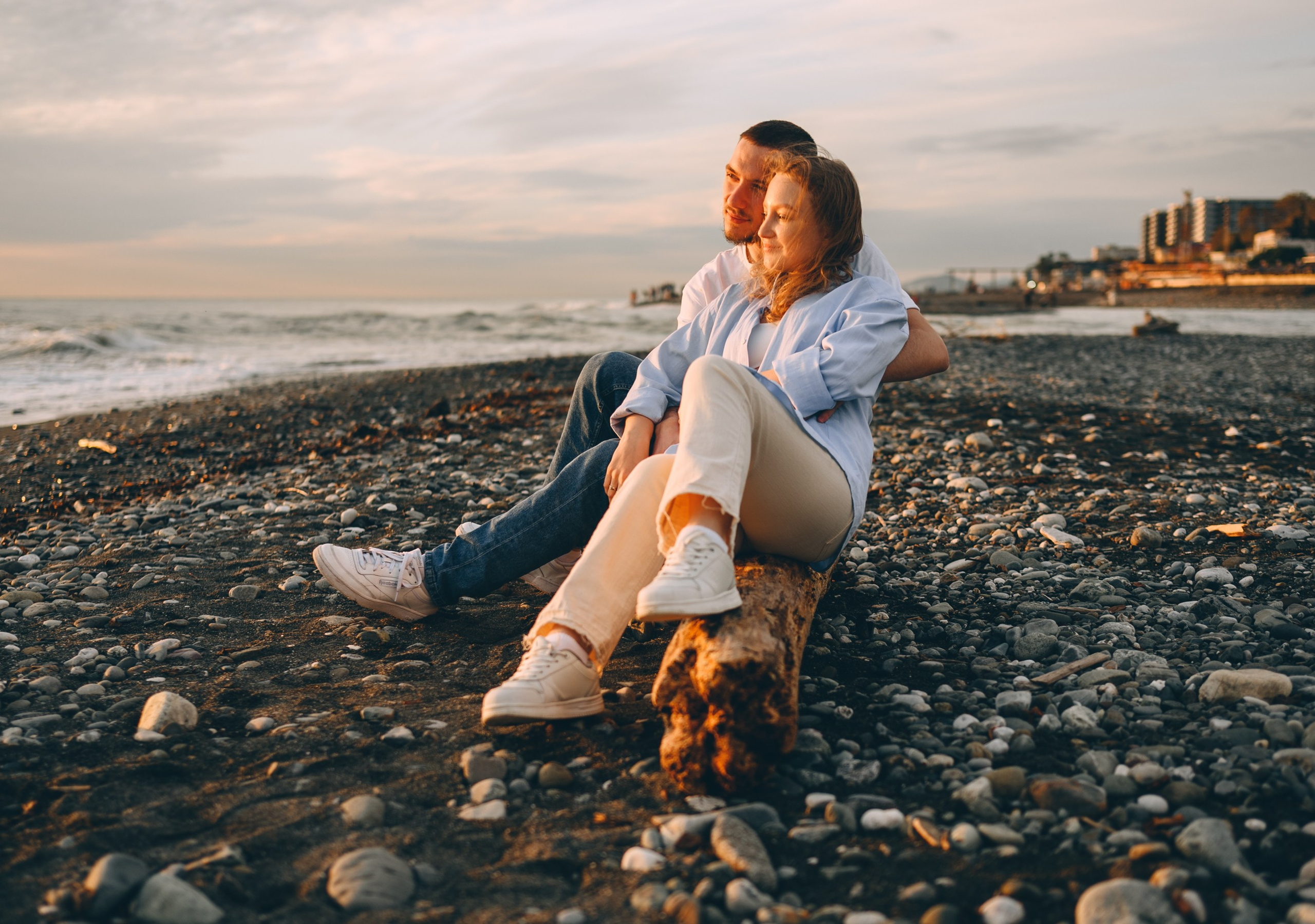 Костер, закат, море и романтика. Свадебный и семейный фотограф София Невская