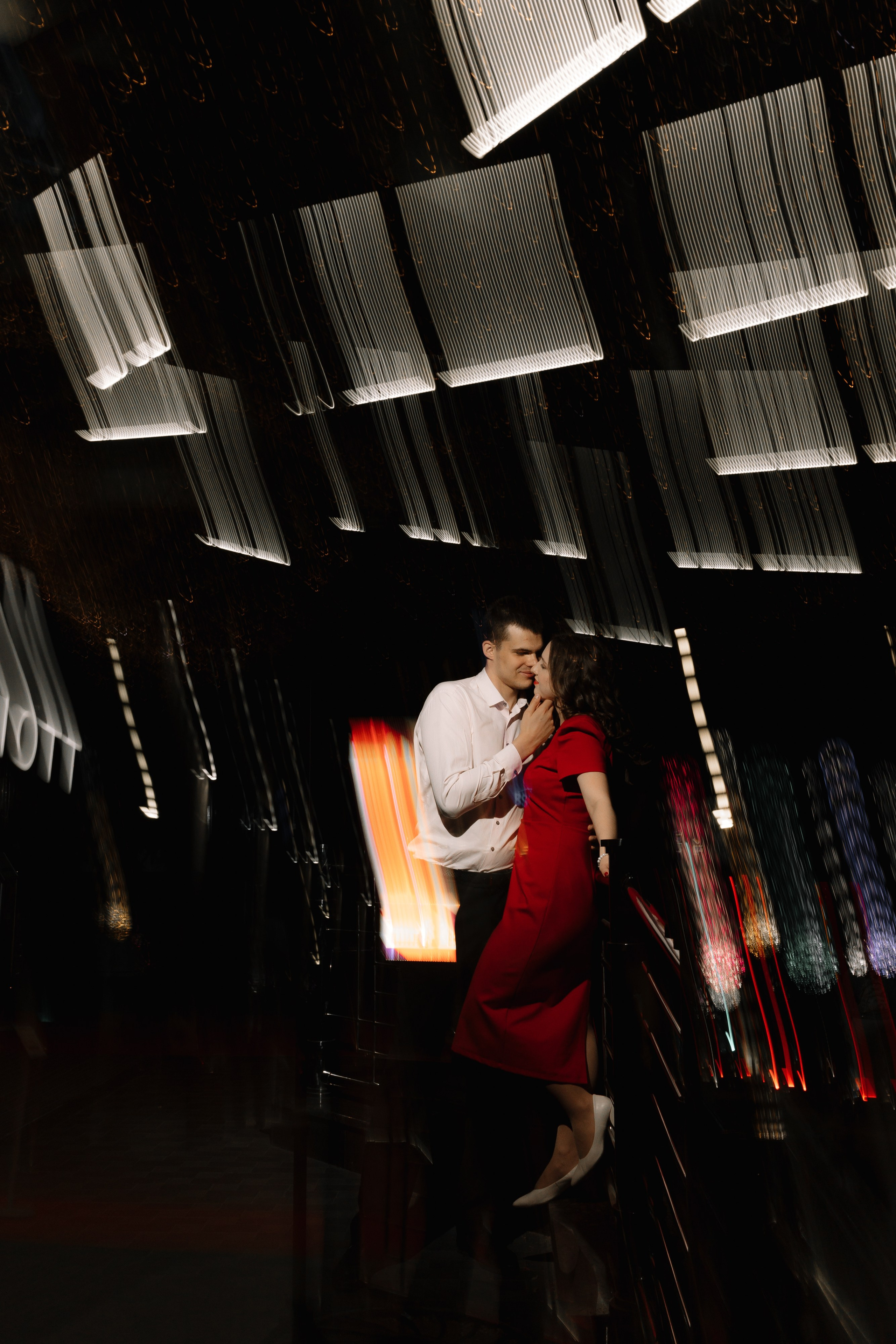 Лёша и Соня. Ночной Краснодар. Семейный фотограф в Краснодаре Храмова Анна