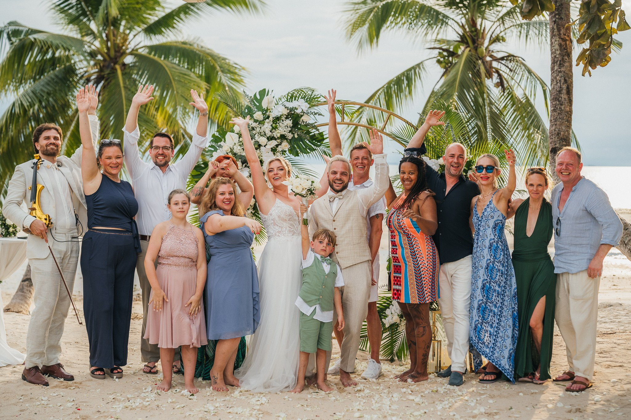 Tanja and Jean Pierre 17.04.2025. Mariage à Koh Samui, en Thaïlande. Whatsapp: +66 94 3 650 301