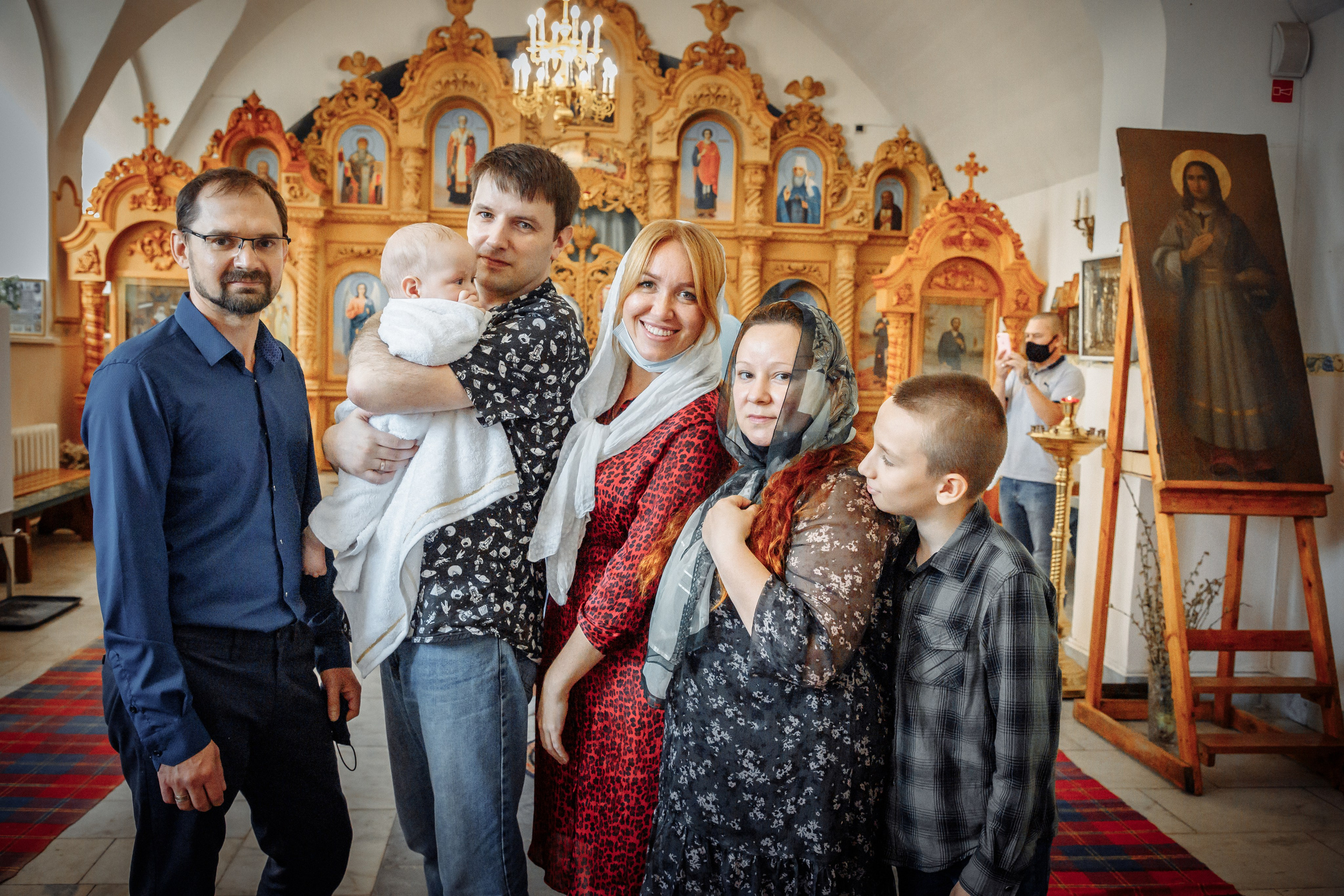 Крещение. Фотограф в Тюмени Алексей Модин