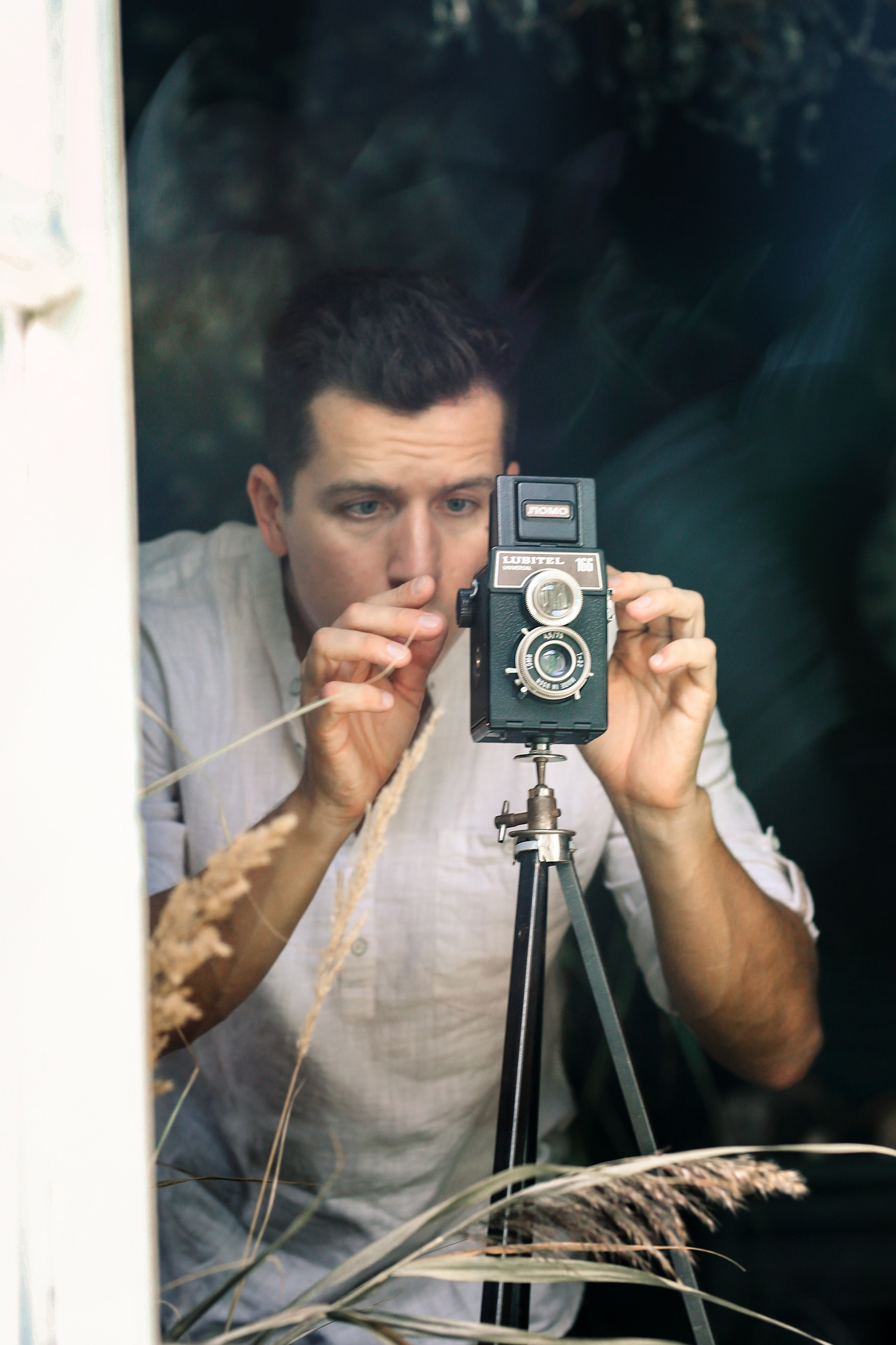 Писатель в Drozd House. Фотограф Анастасия Залевская