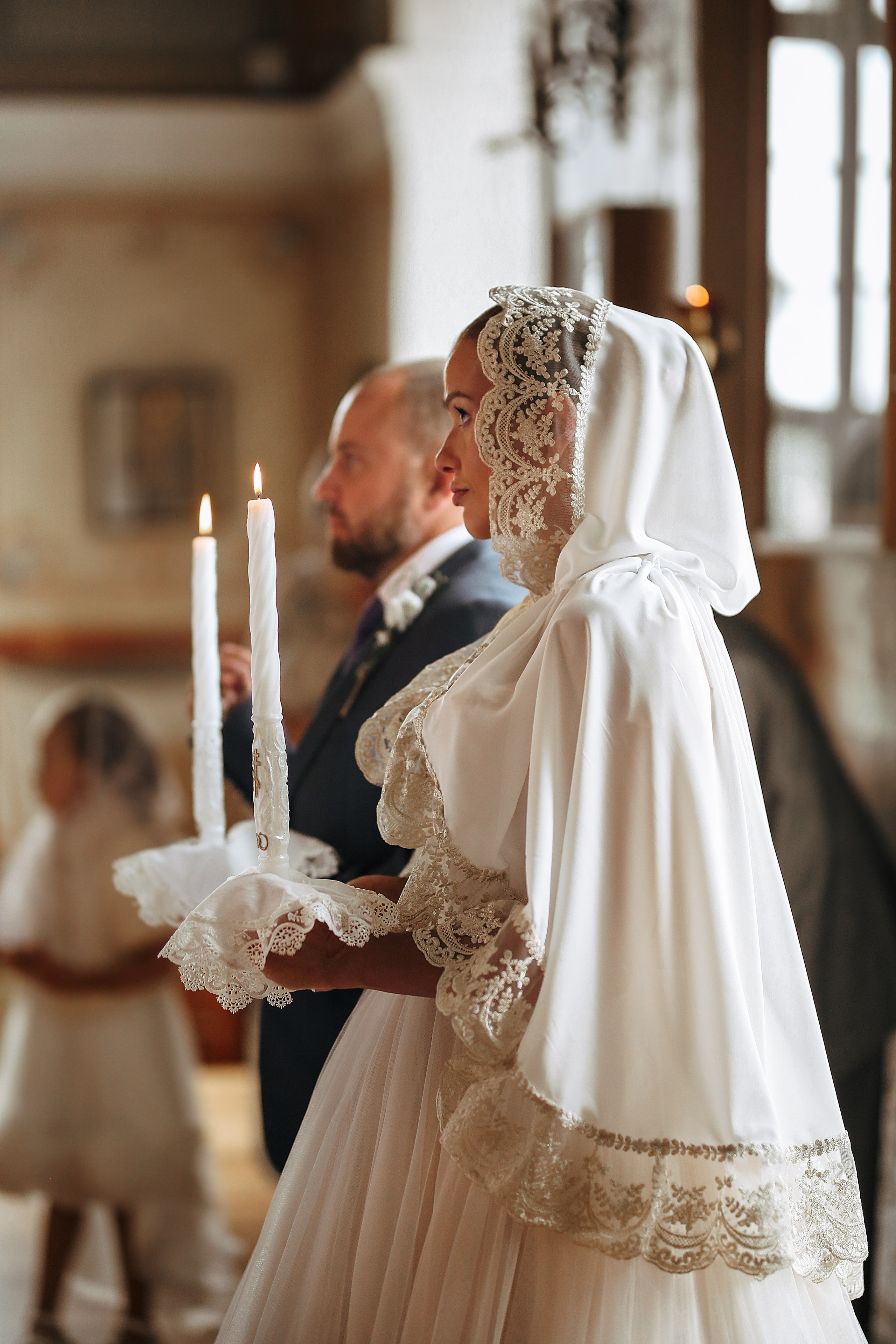 Венчание в Никольском Храме Зеленоград. Фотограф Анастасия Залевская