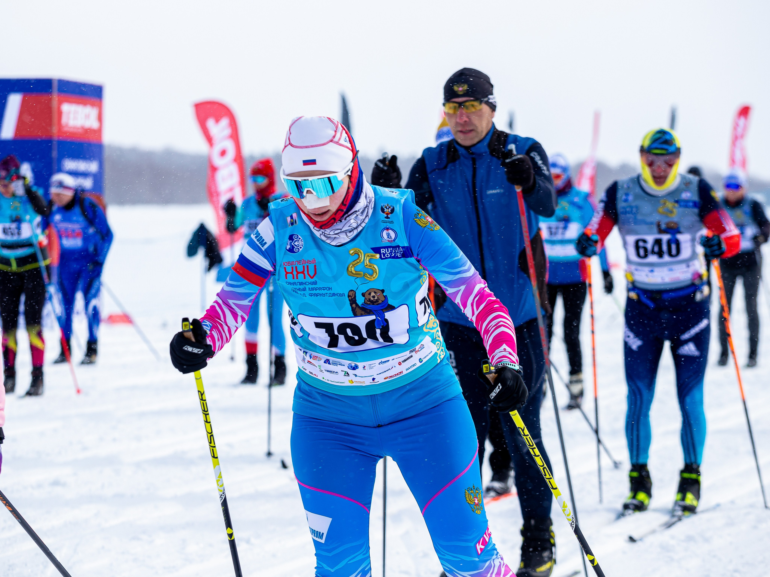 25 лыжный марафон им. Фархутдинова. Инга Кузьминская ТОП-фотограф г. Корсаков
