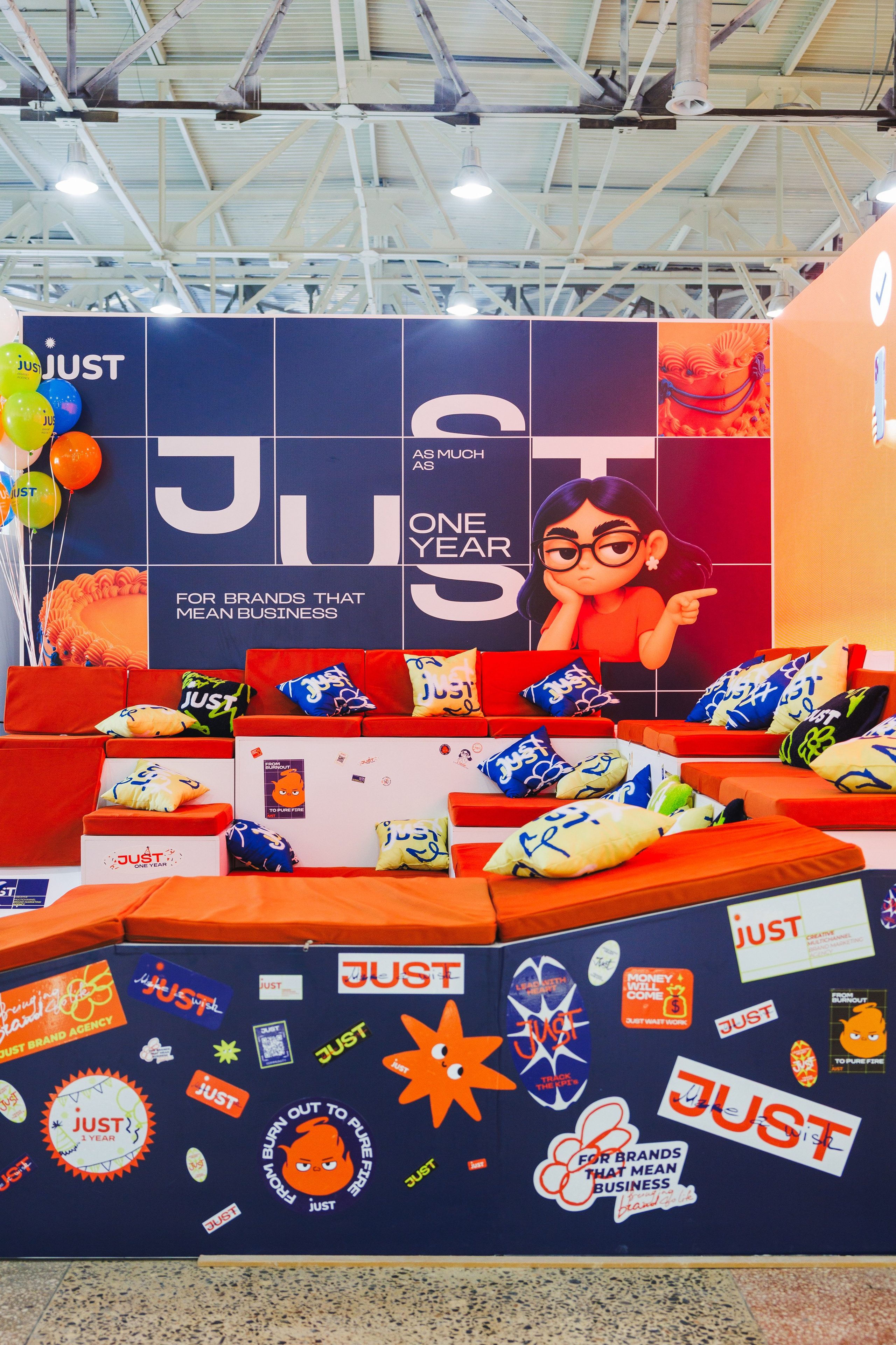 JUST ONE YEAR | MAC Yerevan. JUST BRAND AGENCY