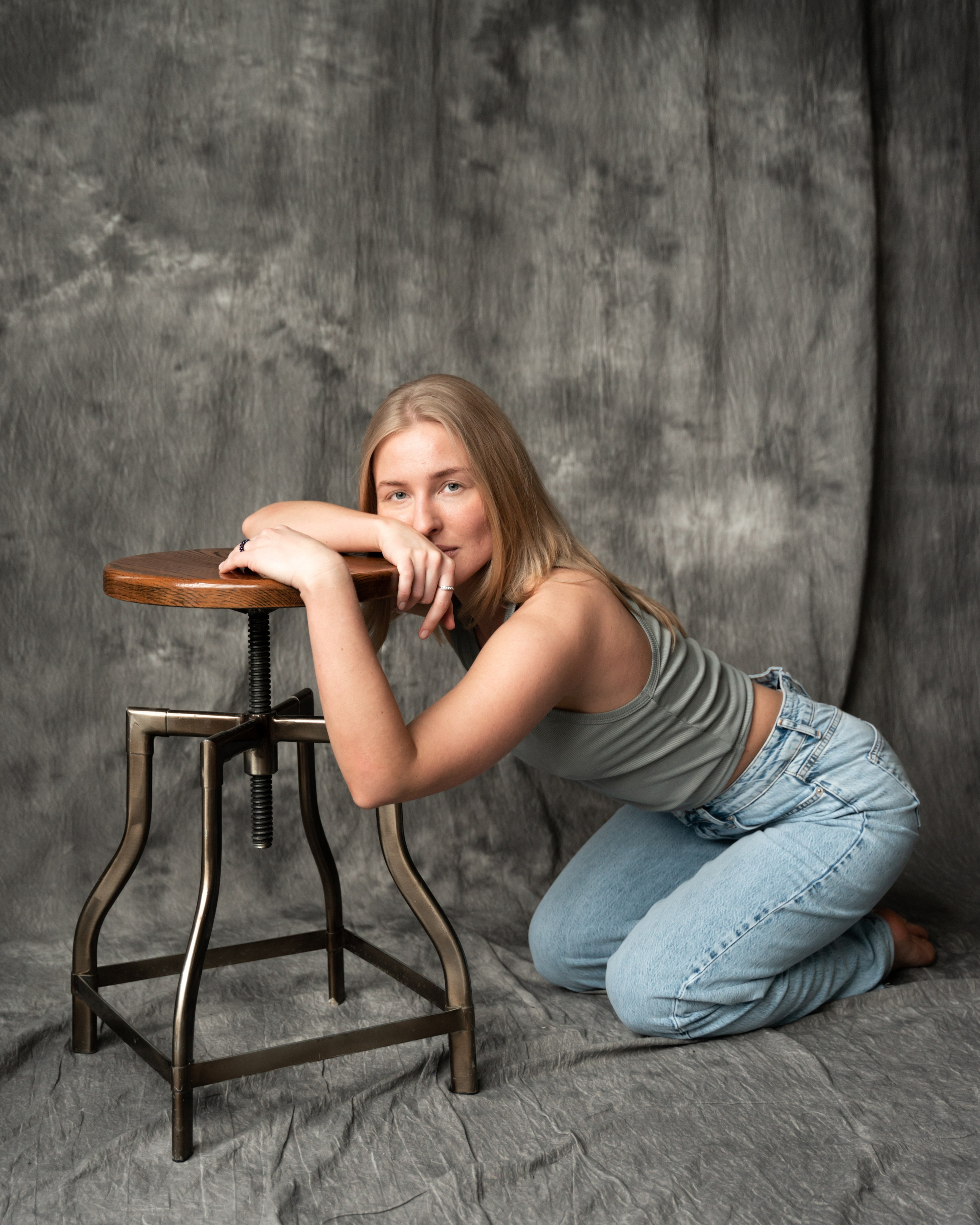 Вероника — съемка в студии