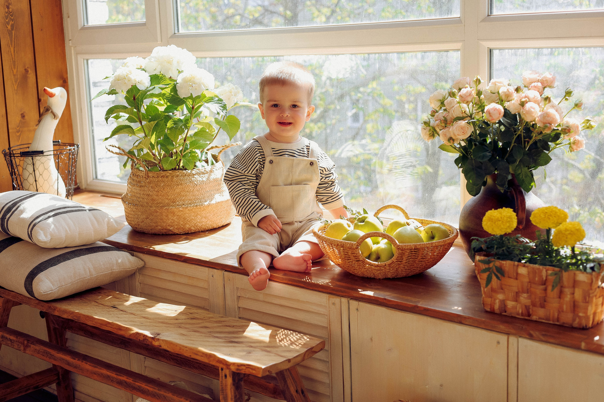 Миша и утята. Фотограф Анна Бурлакова