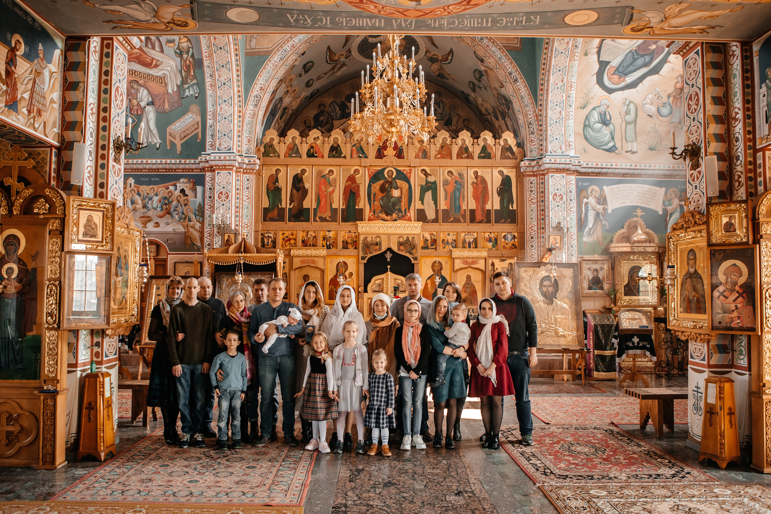 Крещение Аксиньи. Семейный фотограф в Минске Саша Павлюк