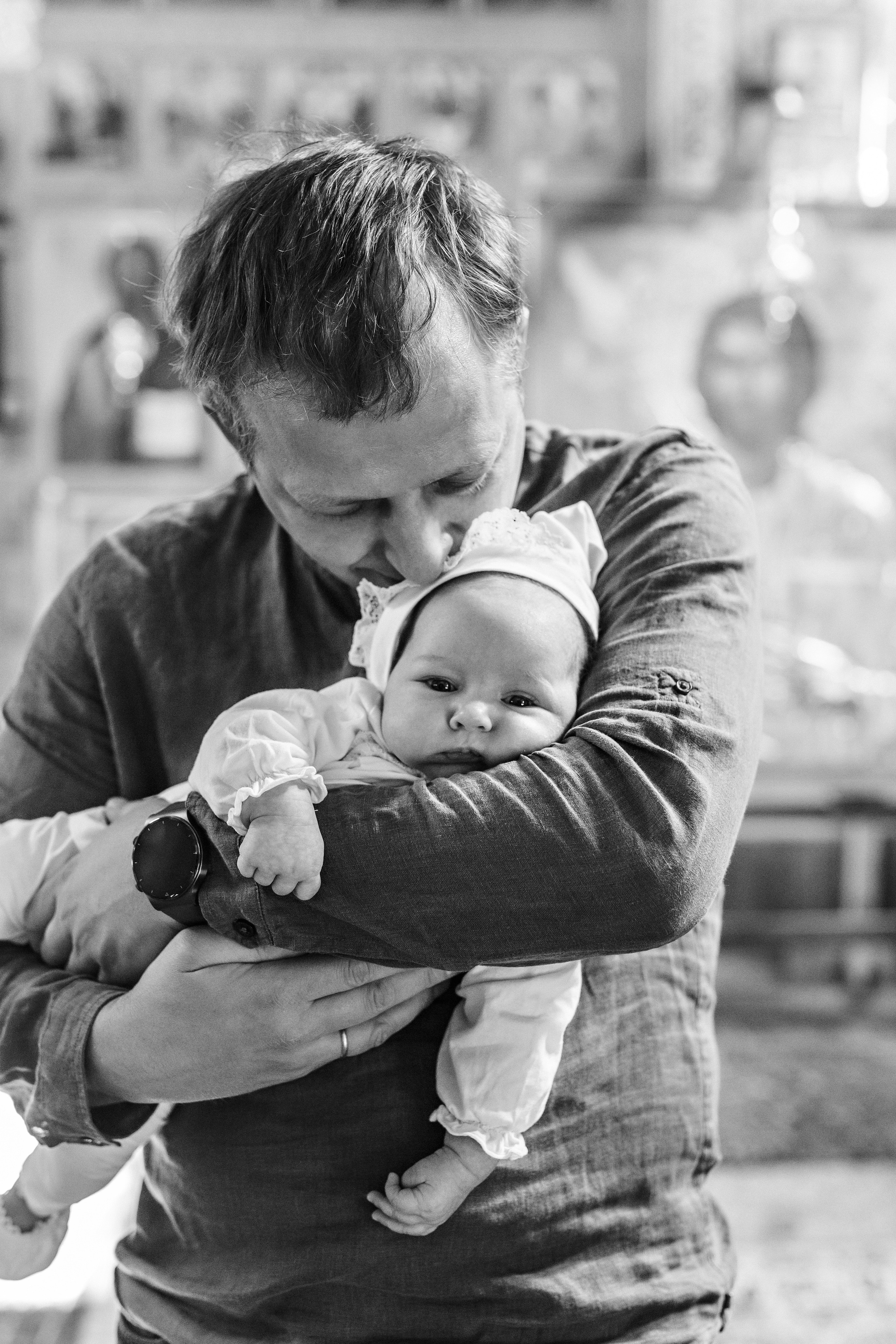 Крещение Аксиньи. Семейный фотограф в Минске Саша Павлюк