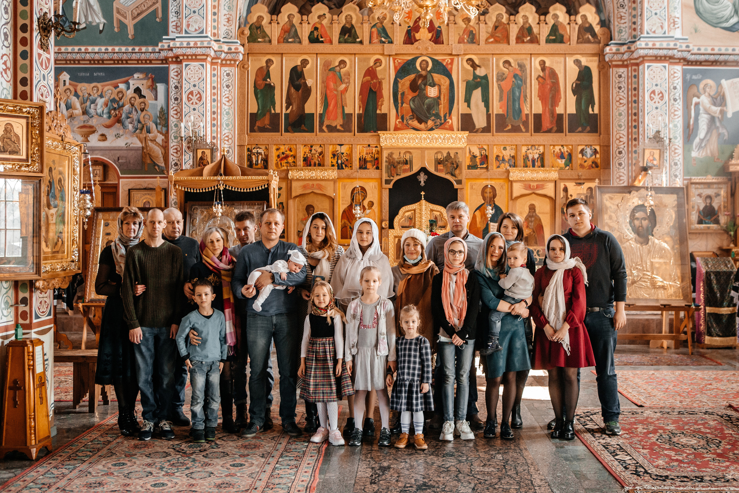 Крещение Аксиньи. Семейный фотограф в Минске Саша Павлюк