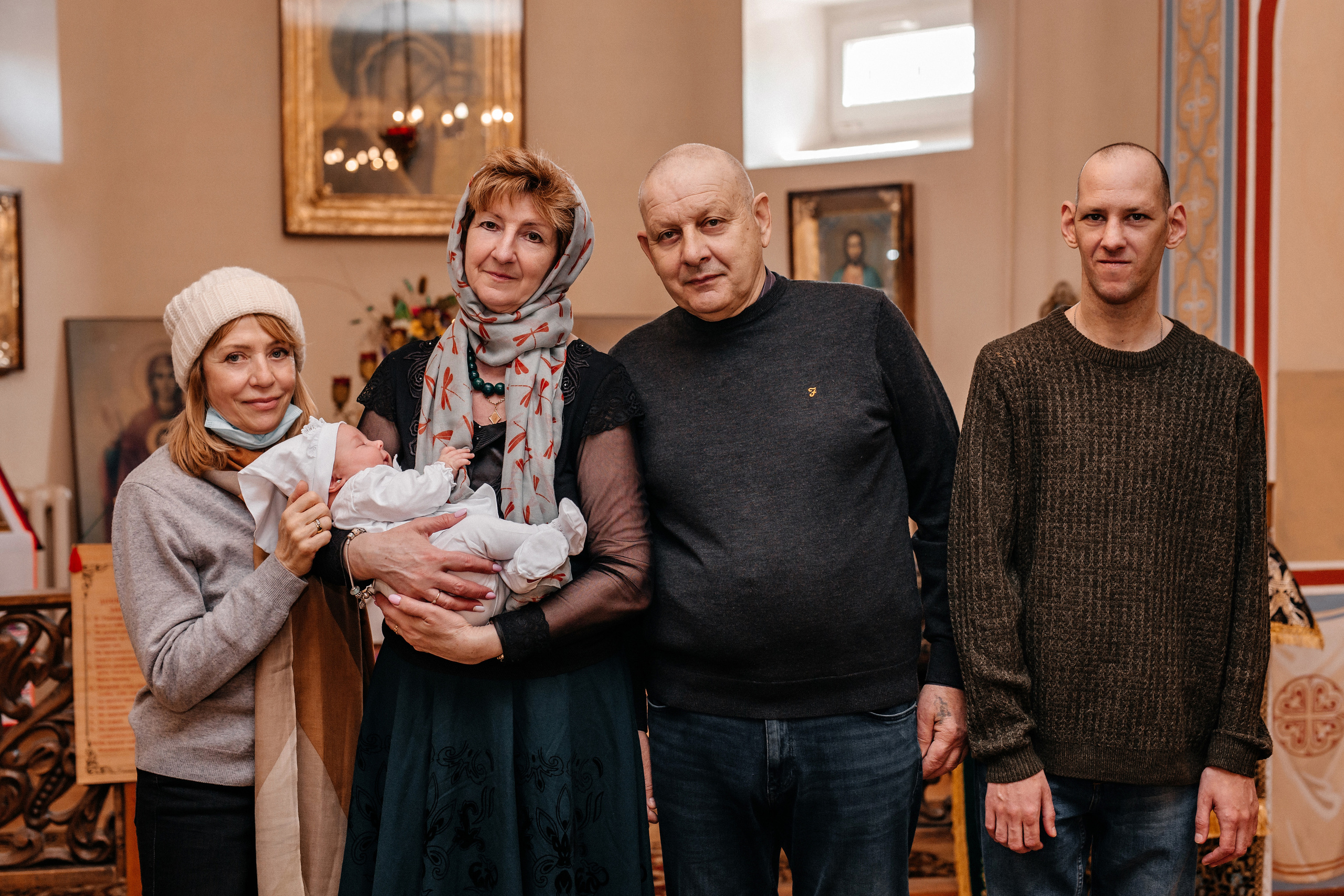 Крещение Аксиньи. Семейный фотограф в Минске Саша Павлюк