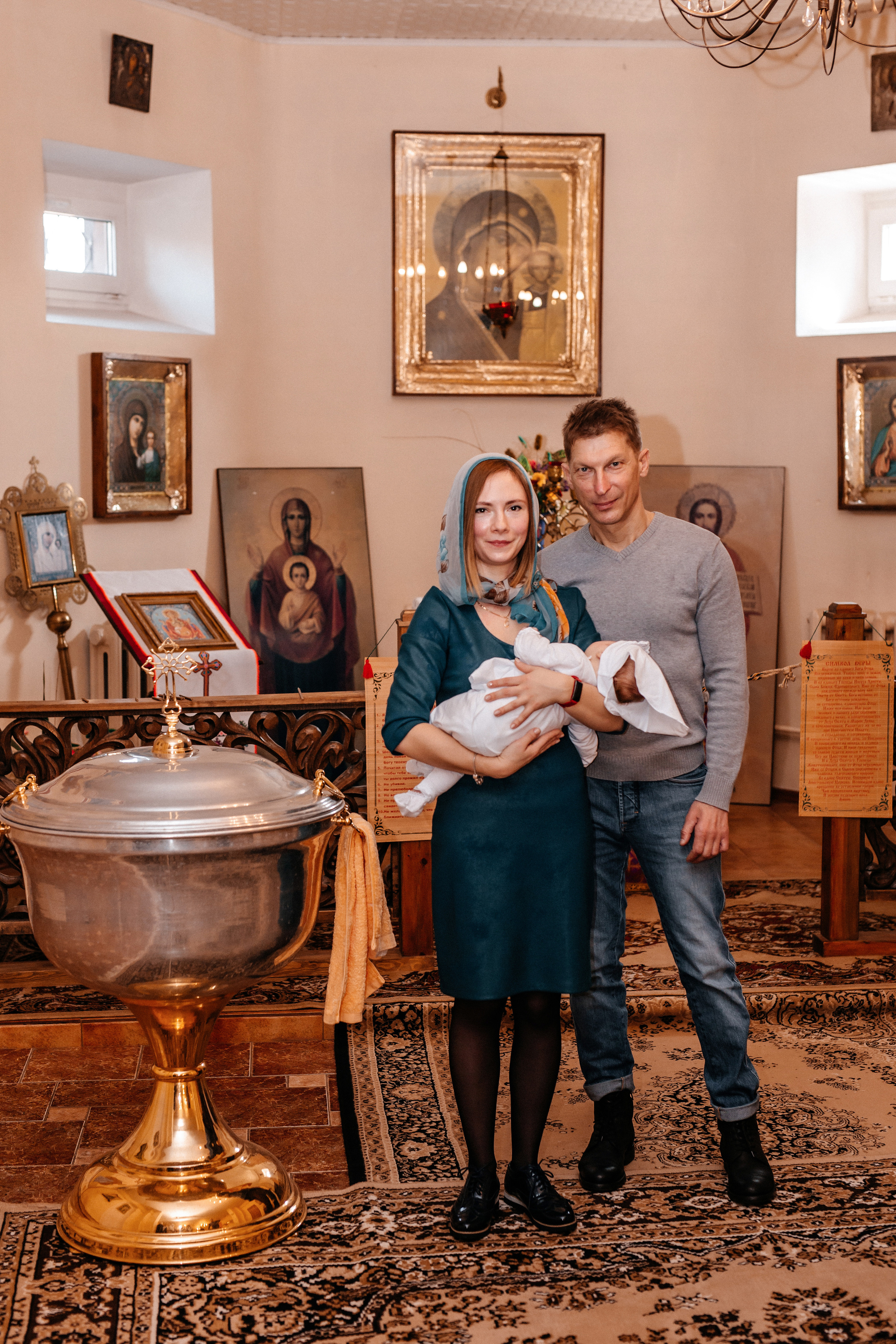 Крещение Аксиньи. Семейный фотограф в Минске Саша Павлюк