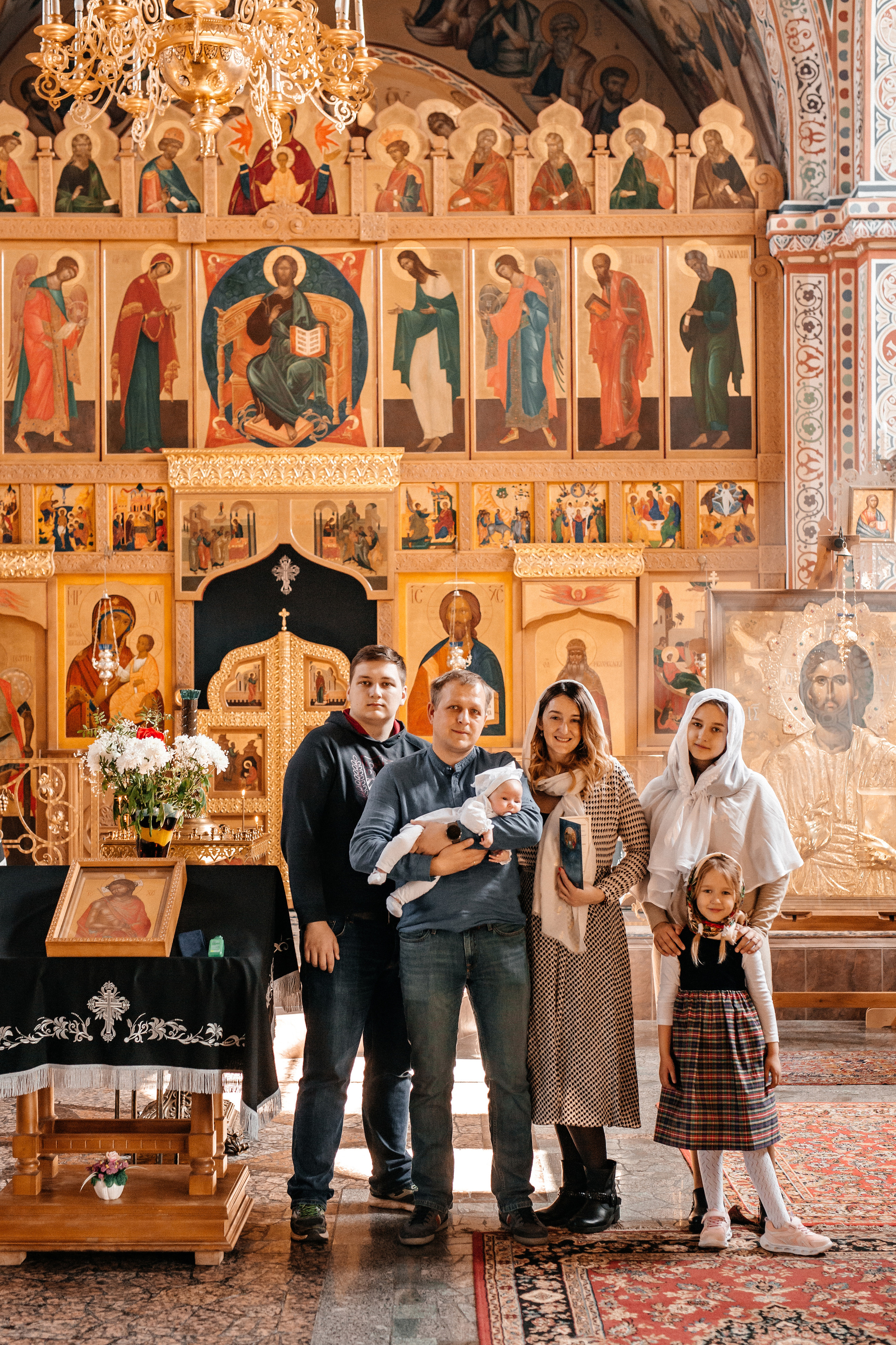 Крещение Аксиньи. Семейный фотограф в Минске Саша Павлюк