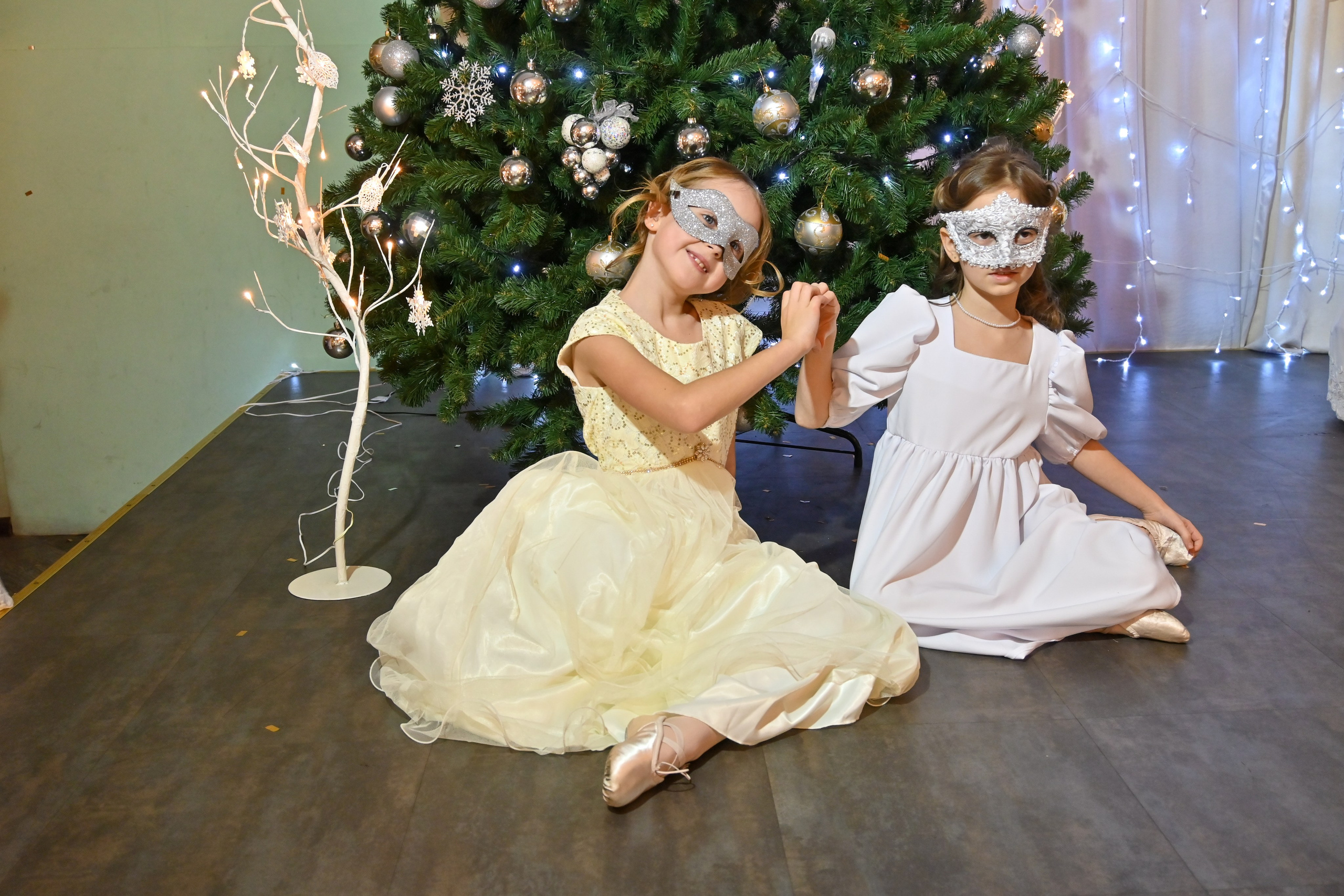 Белый бал-маскарад в Измайлово 24.12.2023. Профессиональный фотограф в Москве Алёна Котова