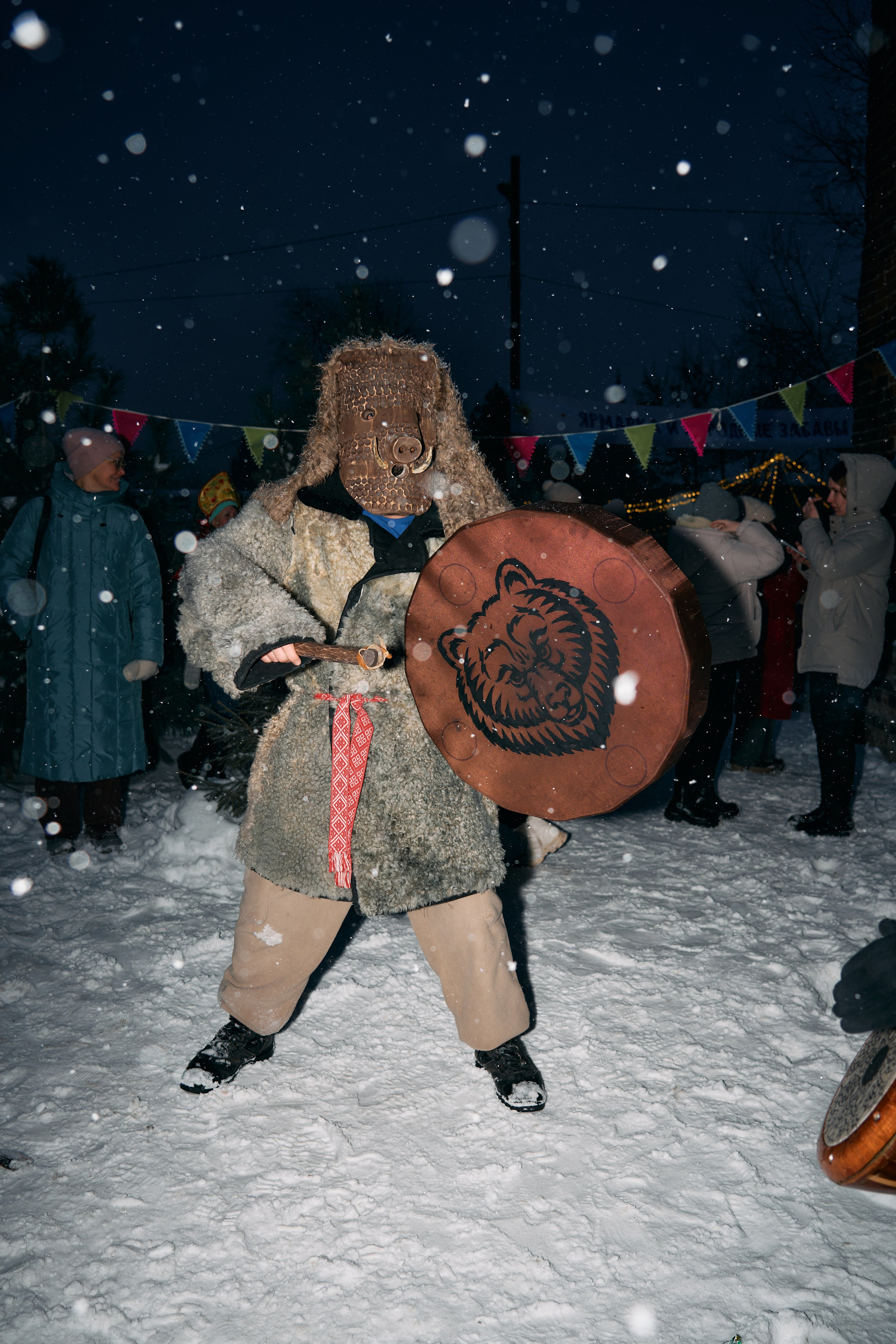 С медведем по соседям. Фотограф
