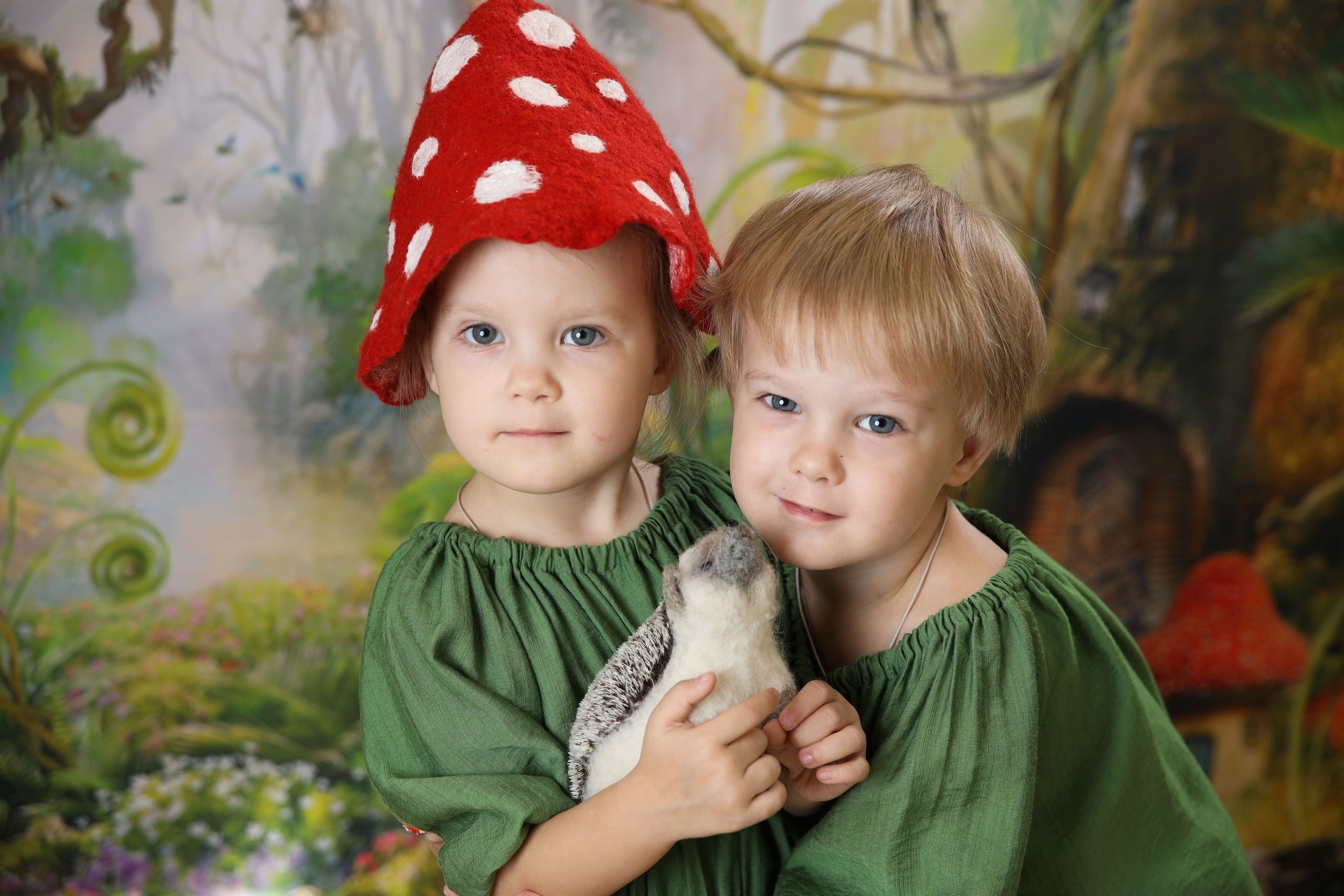 Осенняя съемка в детских садах. Анна Таркина