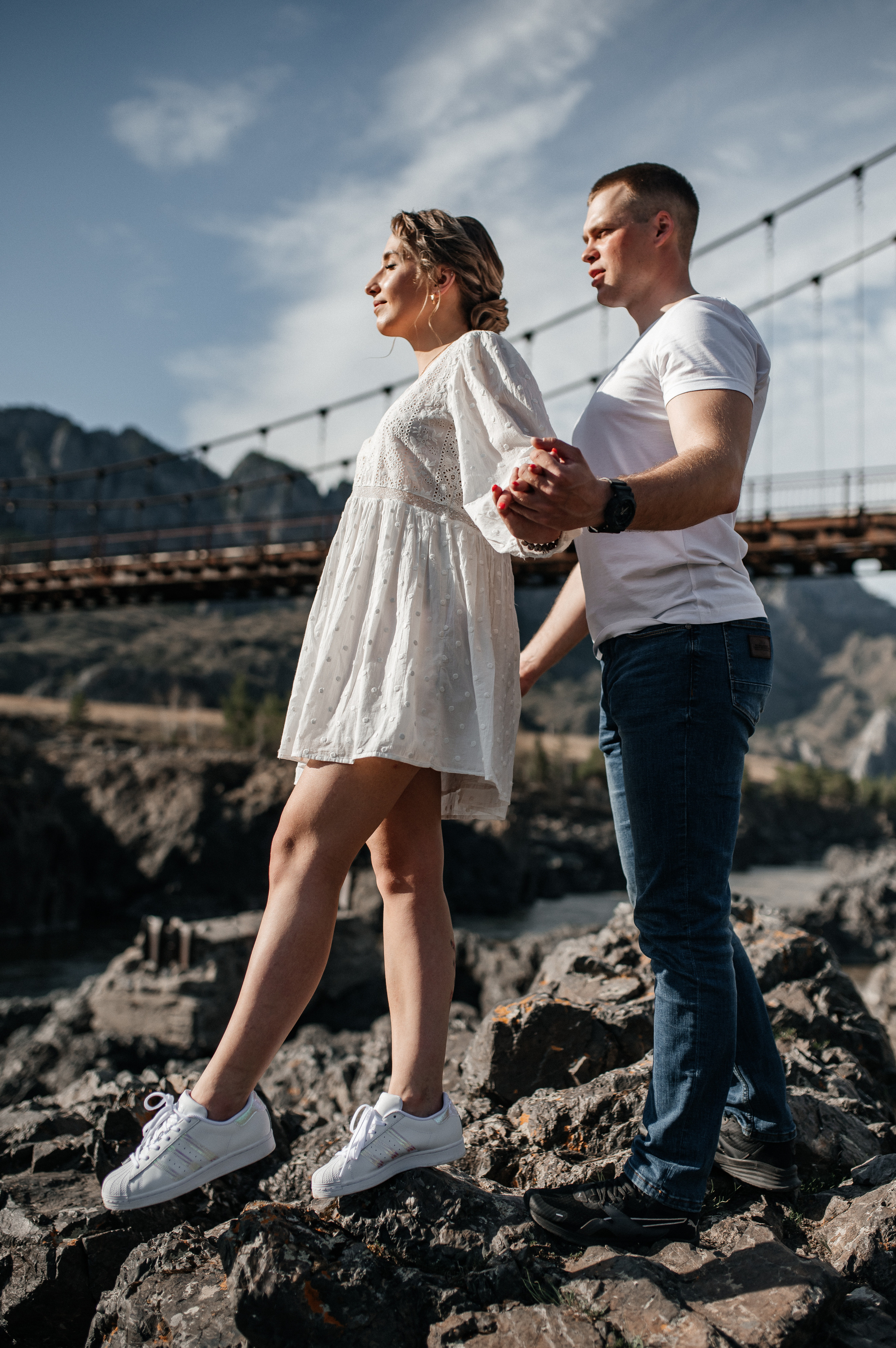 Любовь в горах. Свадебная  съемка на Алтае