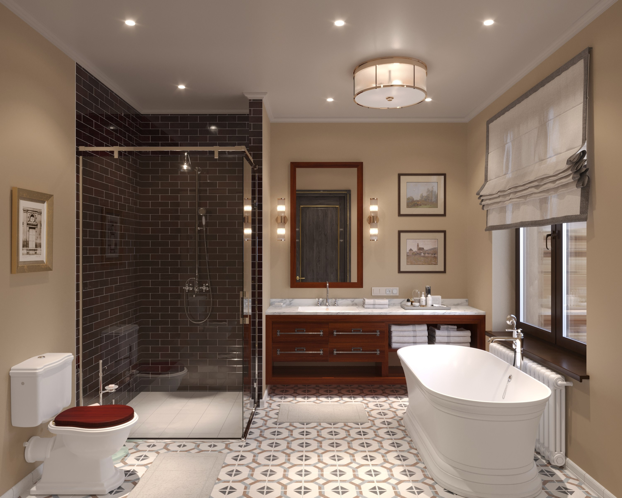 Бутик-отель/ Рублево-Успенское шоссе, МО. Визуализация и анимация в Москве — Андрей Епифанов