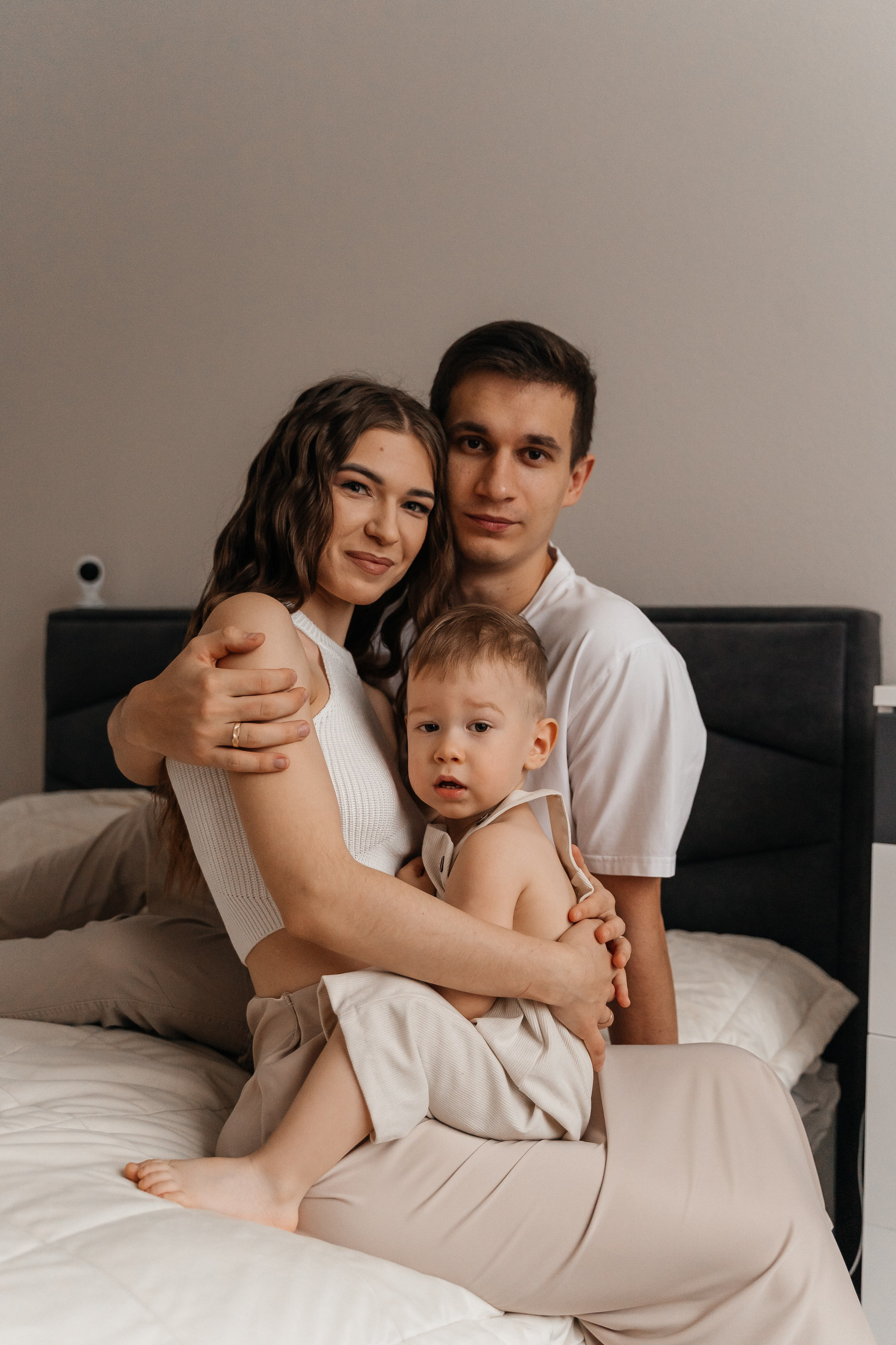 Вадим, Юля и Мирон. Волик Мария