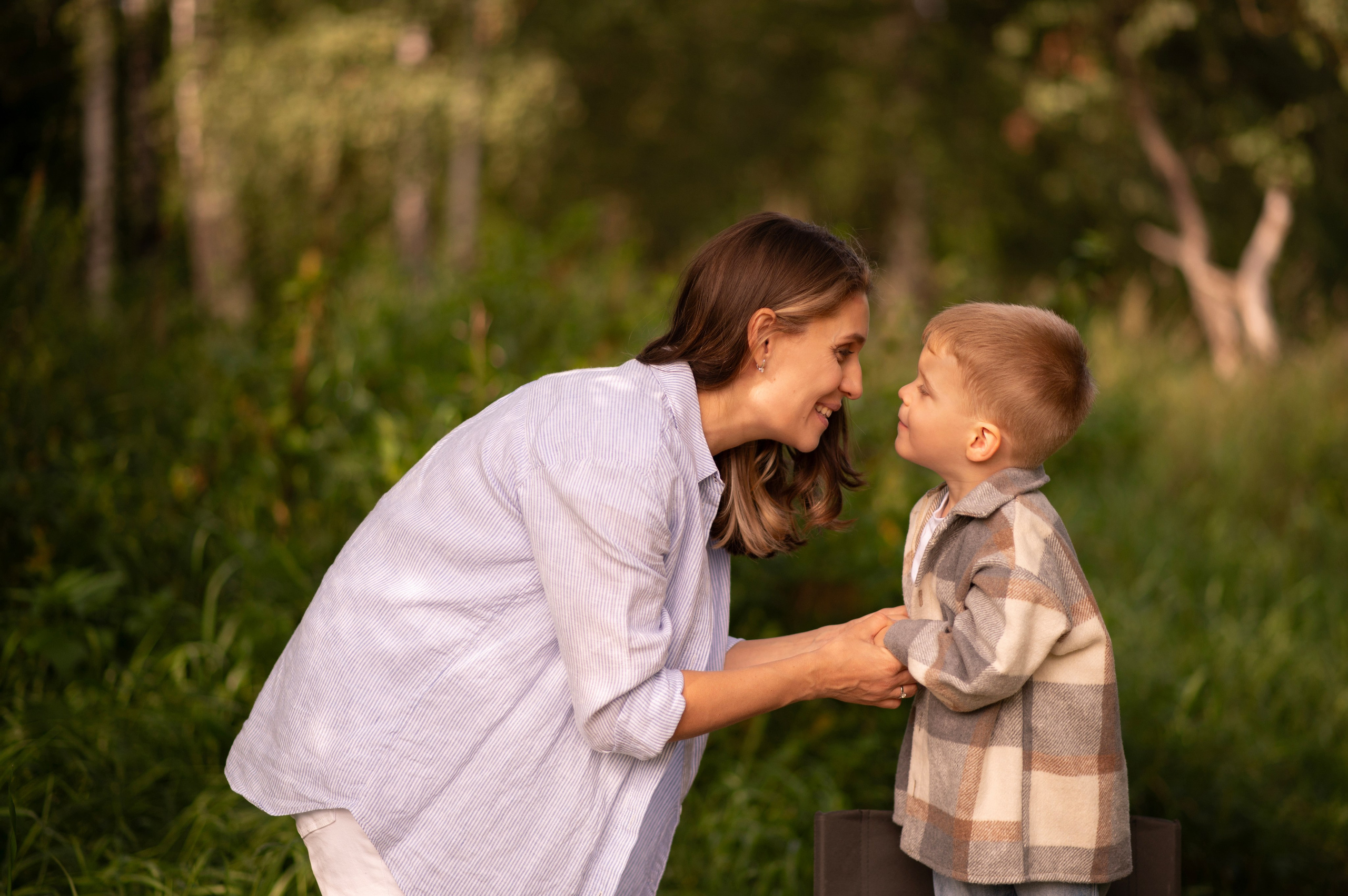Семейная съемка на природе. Семейный и детский фотограф в Москве Анна Оськина