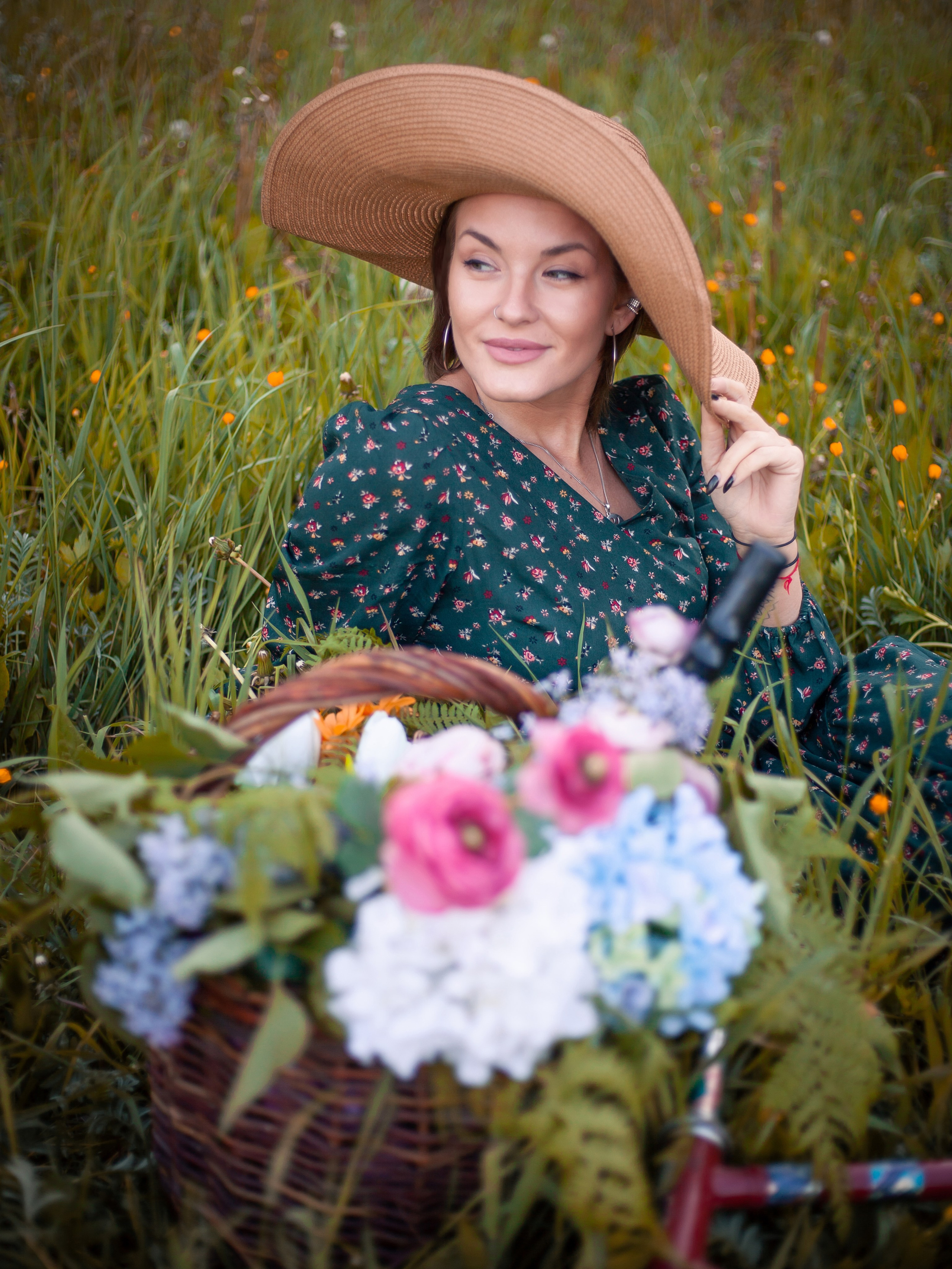 С велосипедом. Фотограф Мария Кольцова