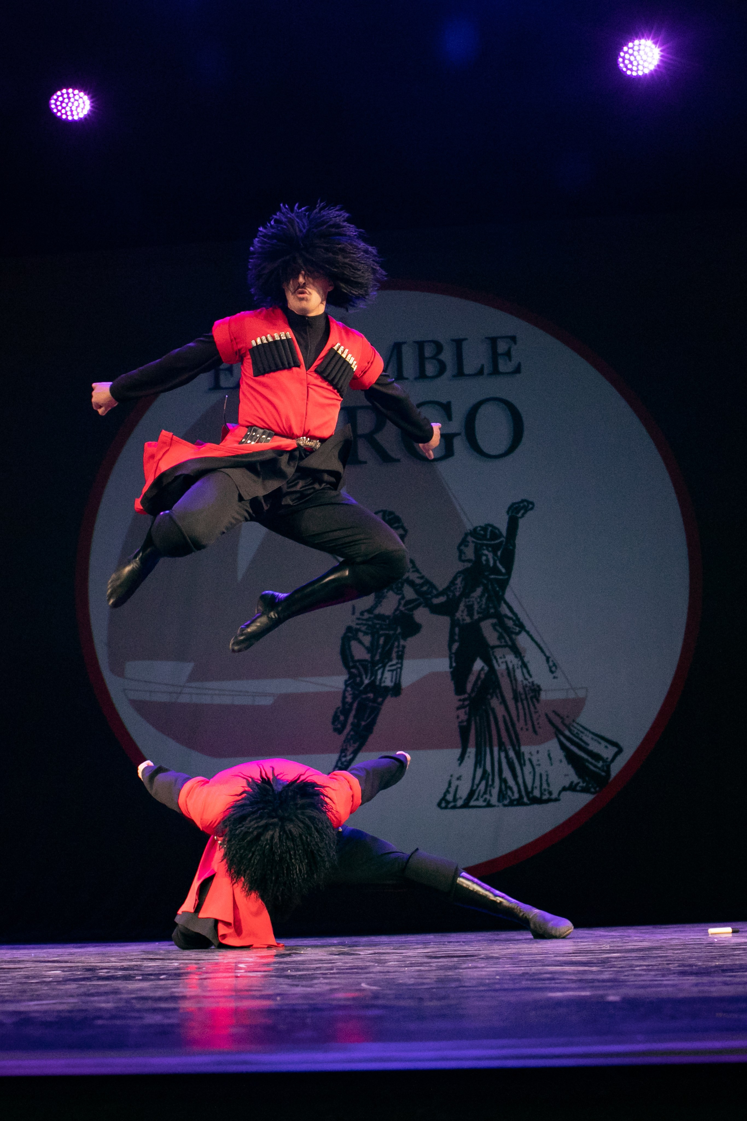 Концерт, грузинские танцы. Art photographer Nino