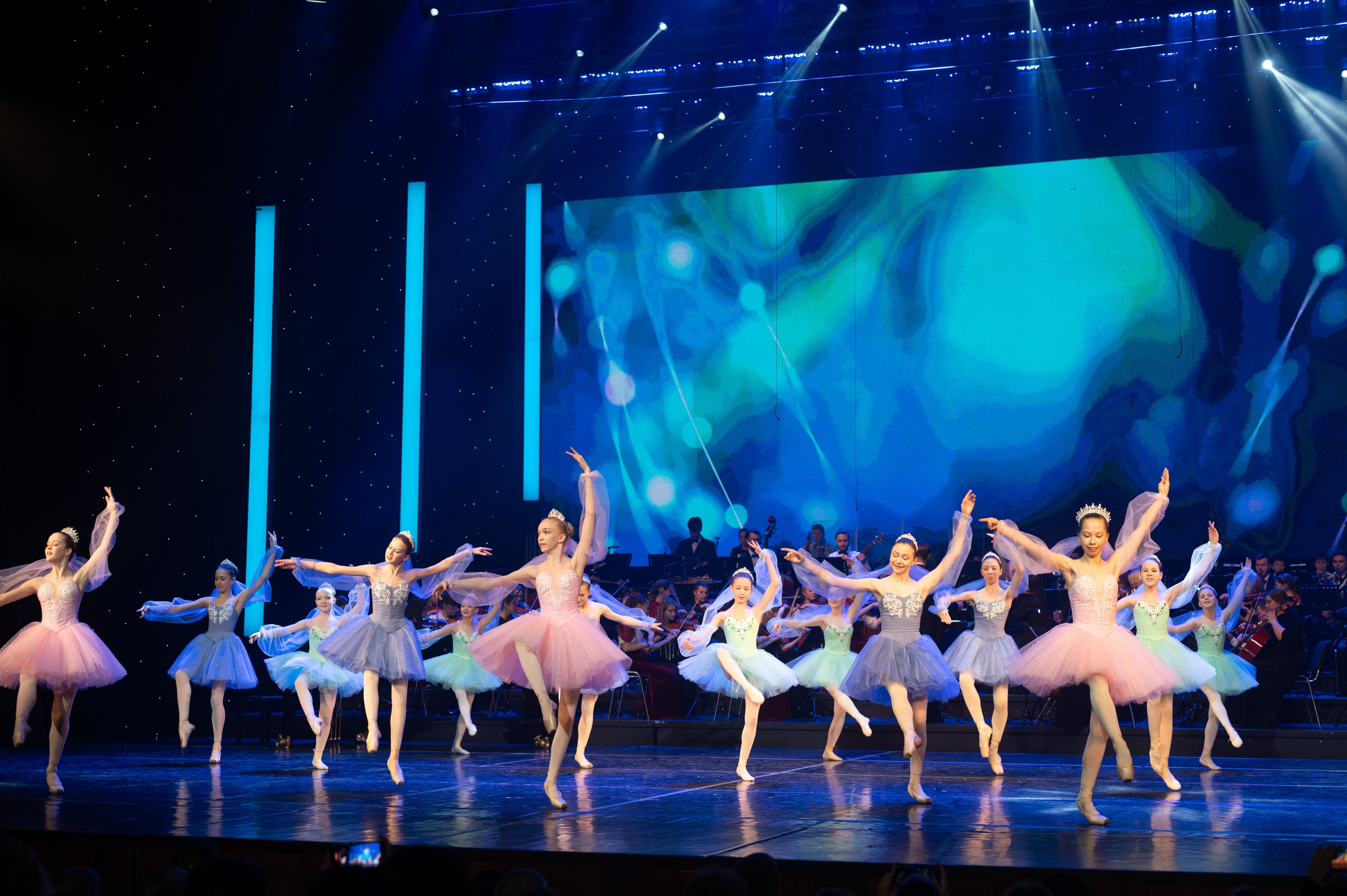 Отчетный концерт ДШИ «Гармония» «Зимняя гармония». Фотограф новорожденных, семейный детский в Тюмени Татьяна Морозова