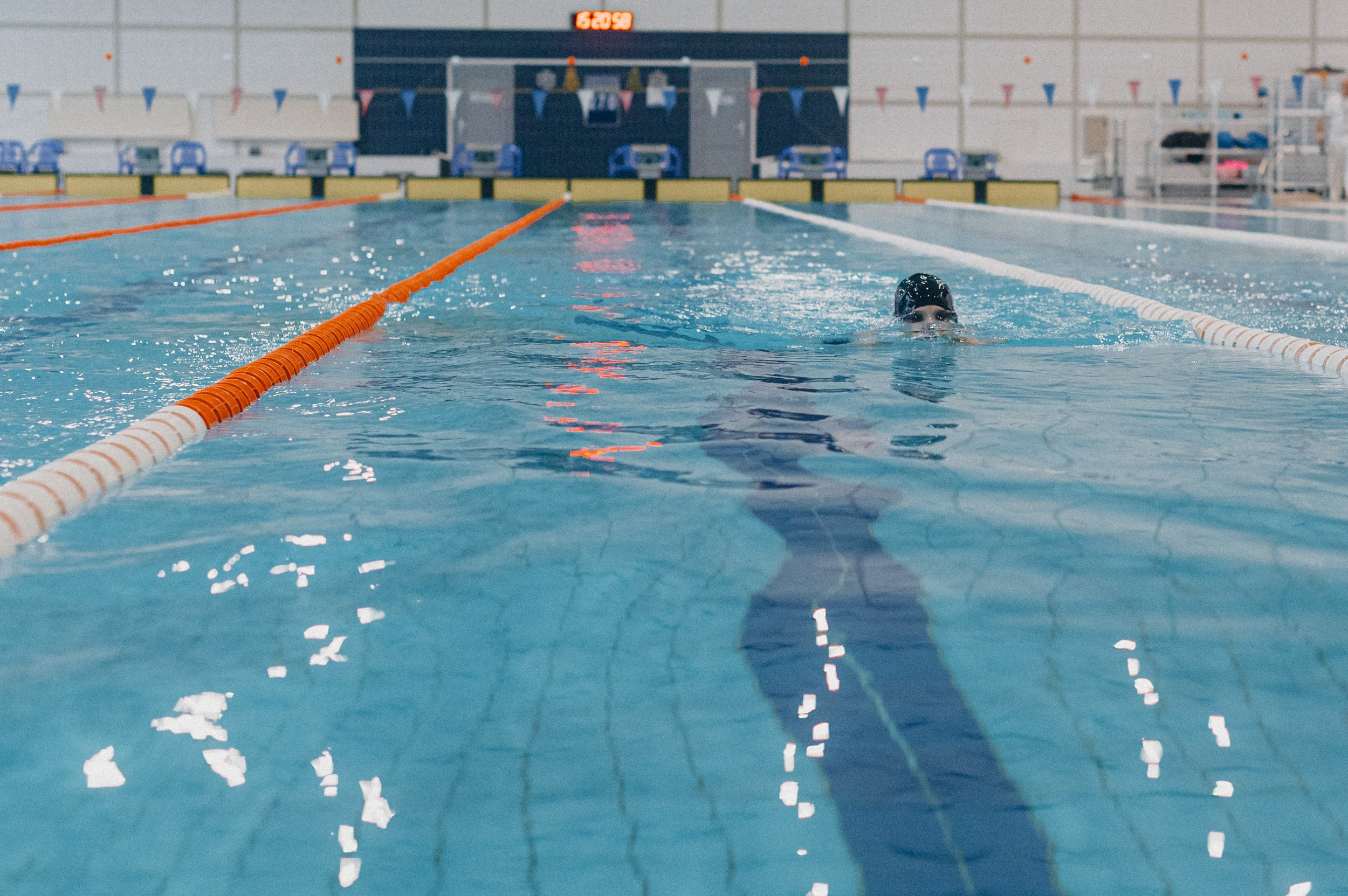 «Новогодние заплывы» в СОЦ «Зодчий». Фотограф Дмитрий Пименов
