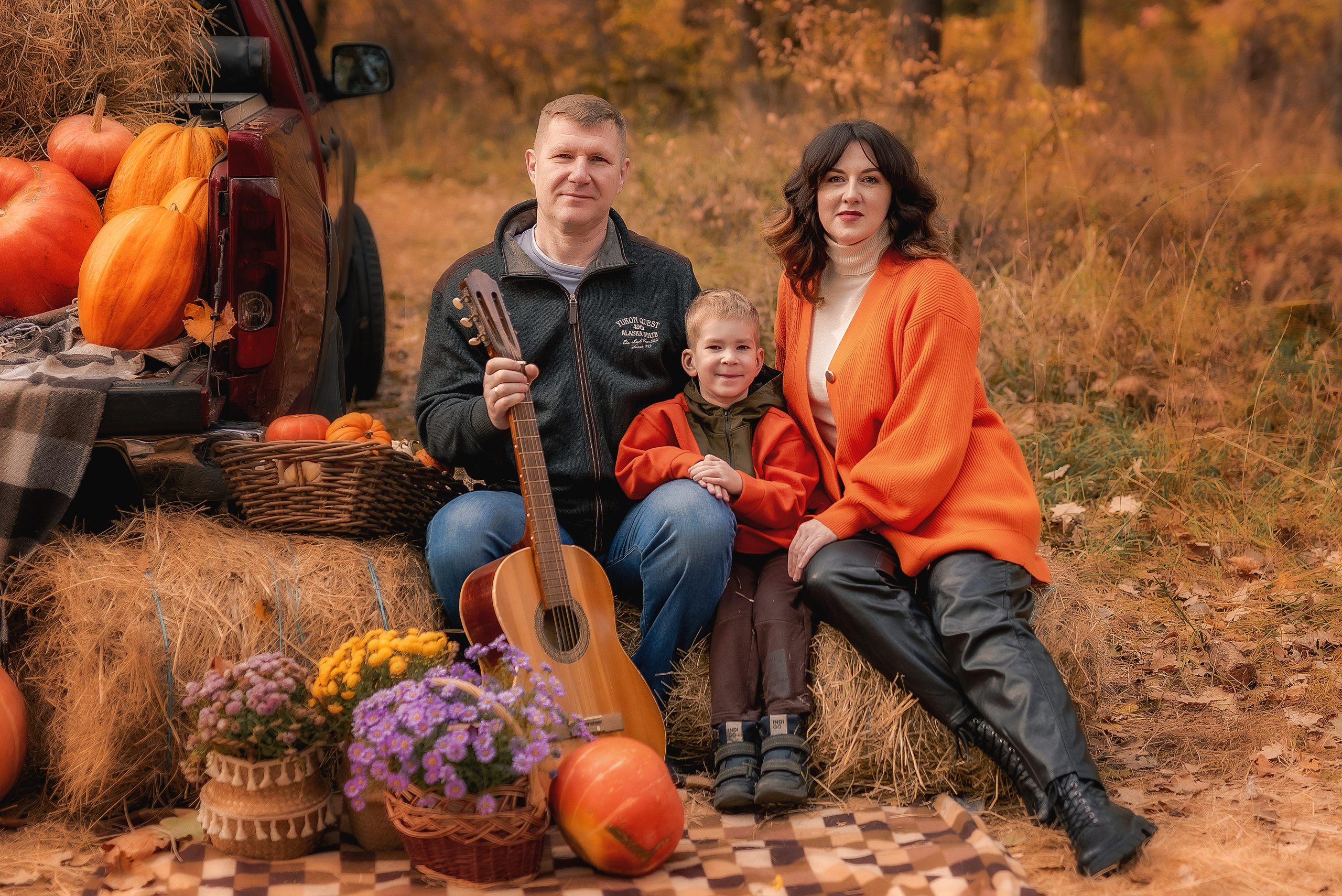 Осенний пикап2. Семейный, детский фотограф в Воронеже Анна Никитина