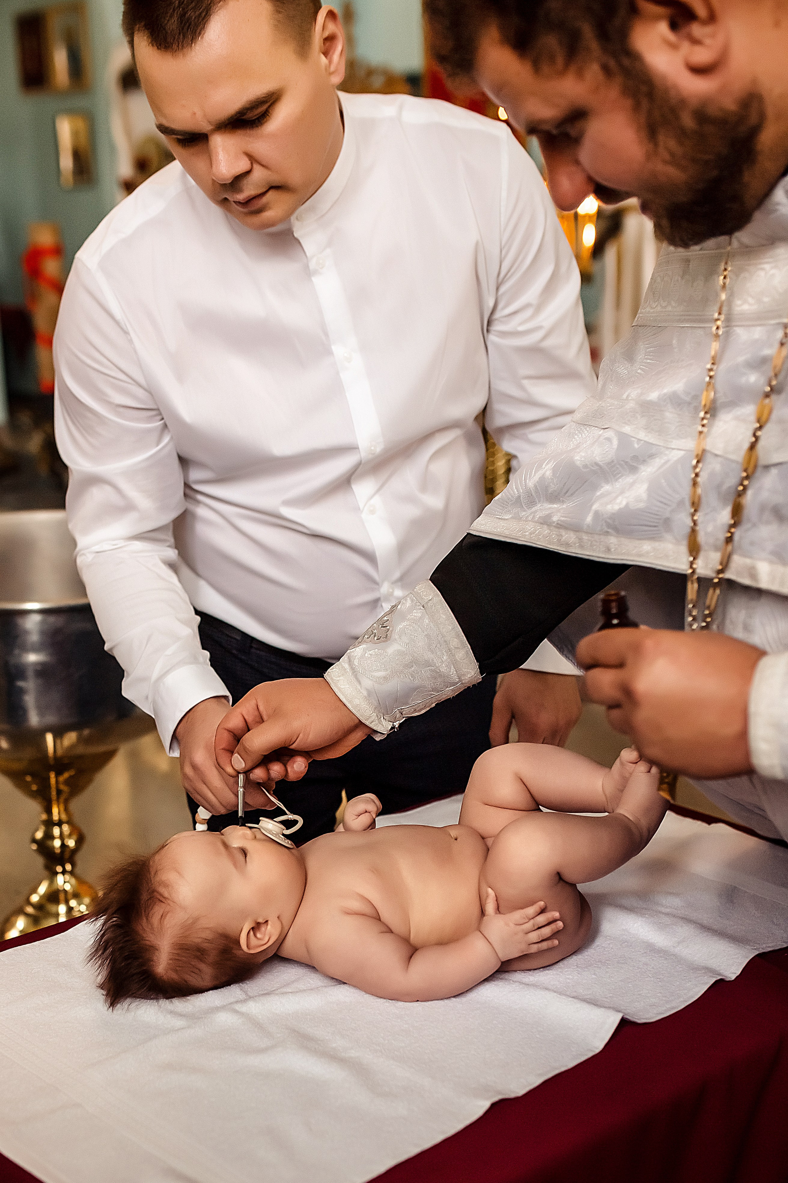 Крещение Верочки