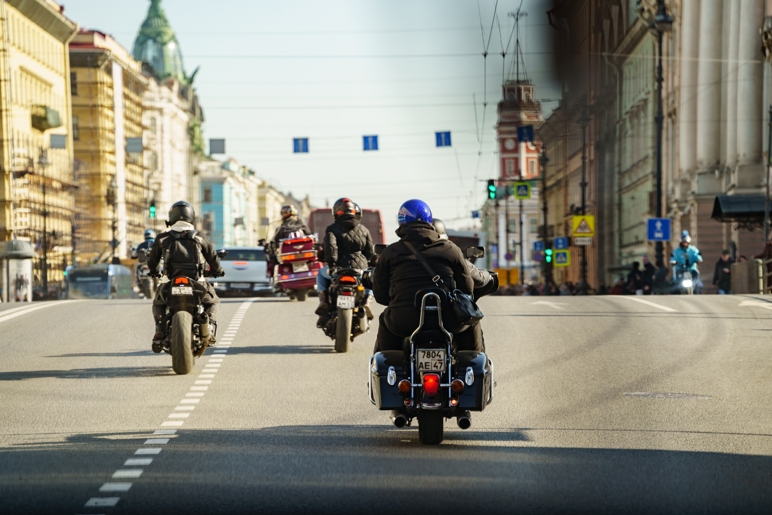 Прохват мотоклуба Norman Riders ч.1. Концертный и репортажный фотограф в Санкт-Петербурге Слава Пахомов