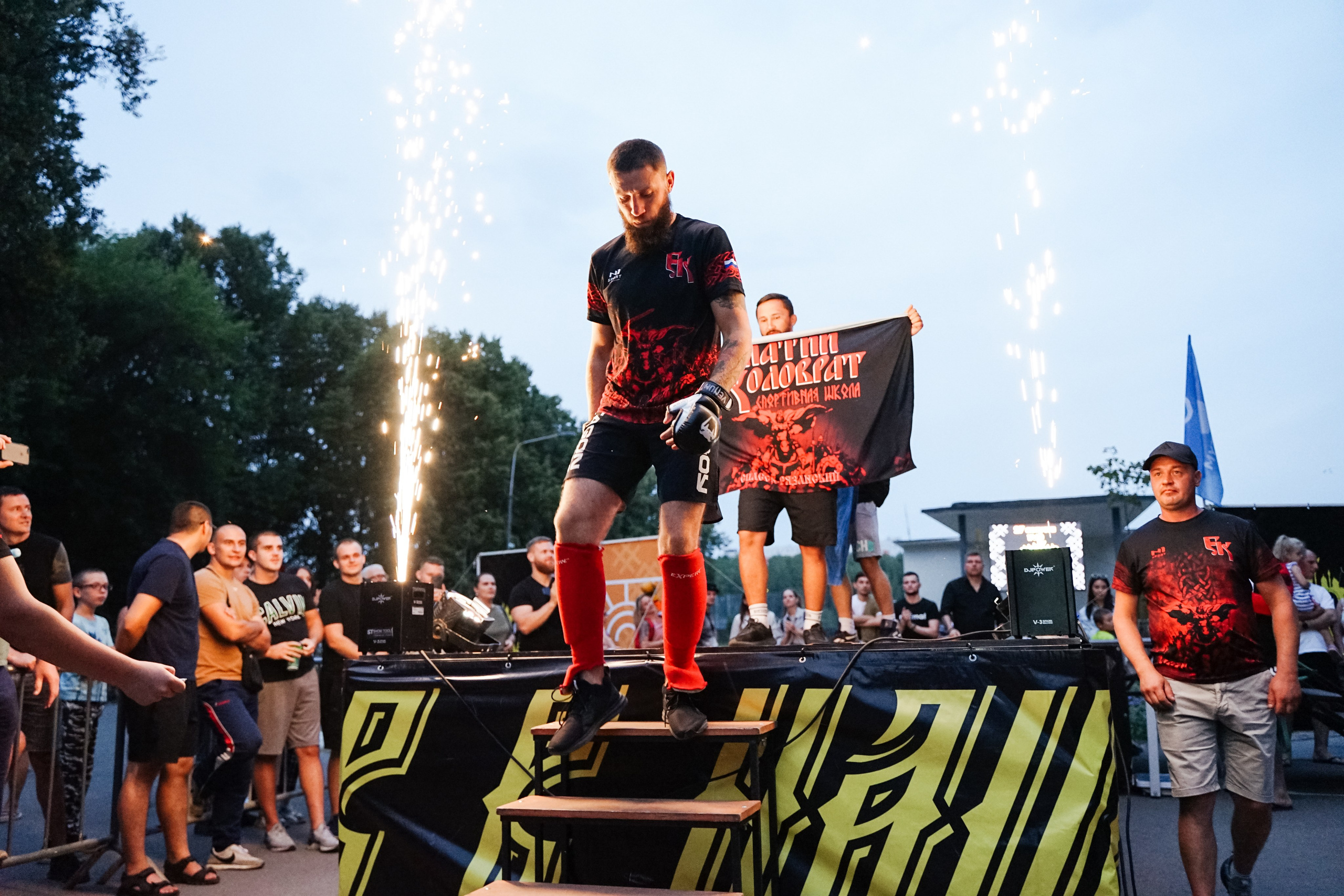 Вечер боев в ЦПКиО. Фотограф Надежда Погребняк | Рязань | Москва