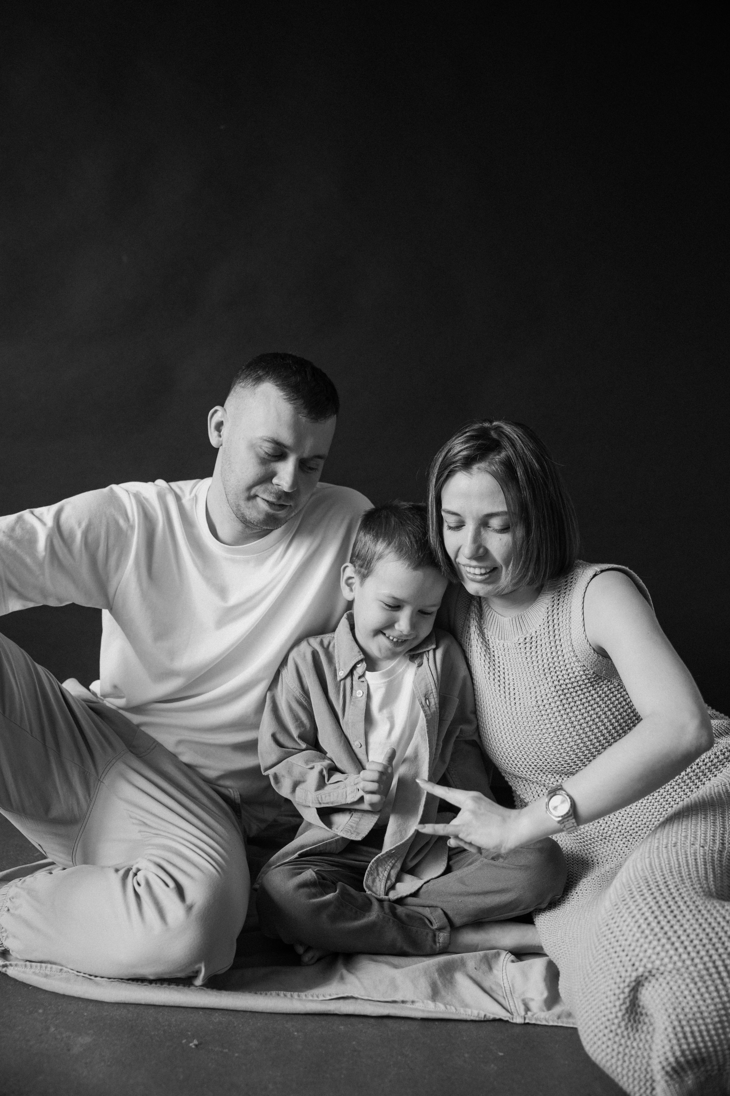 Анна, Сережа и Рома. Фотограф Дарья Смирнова