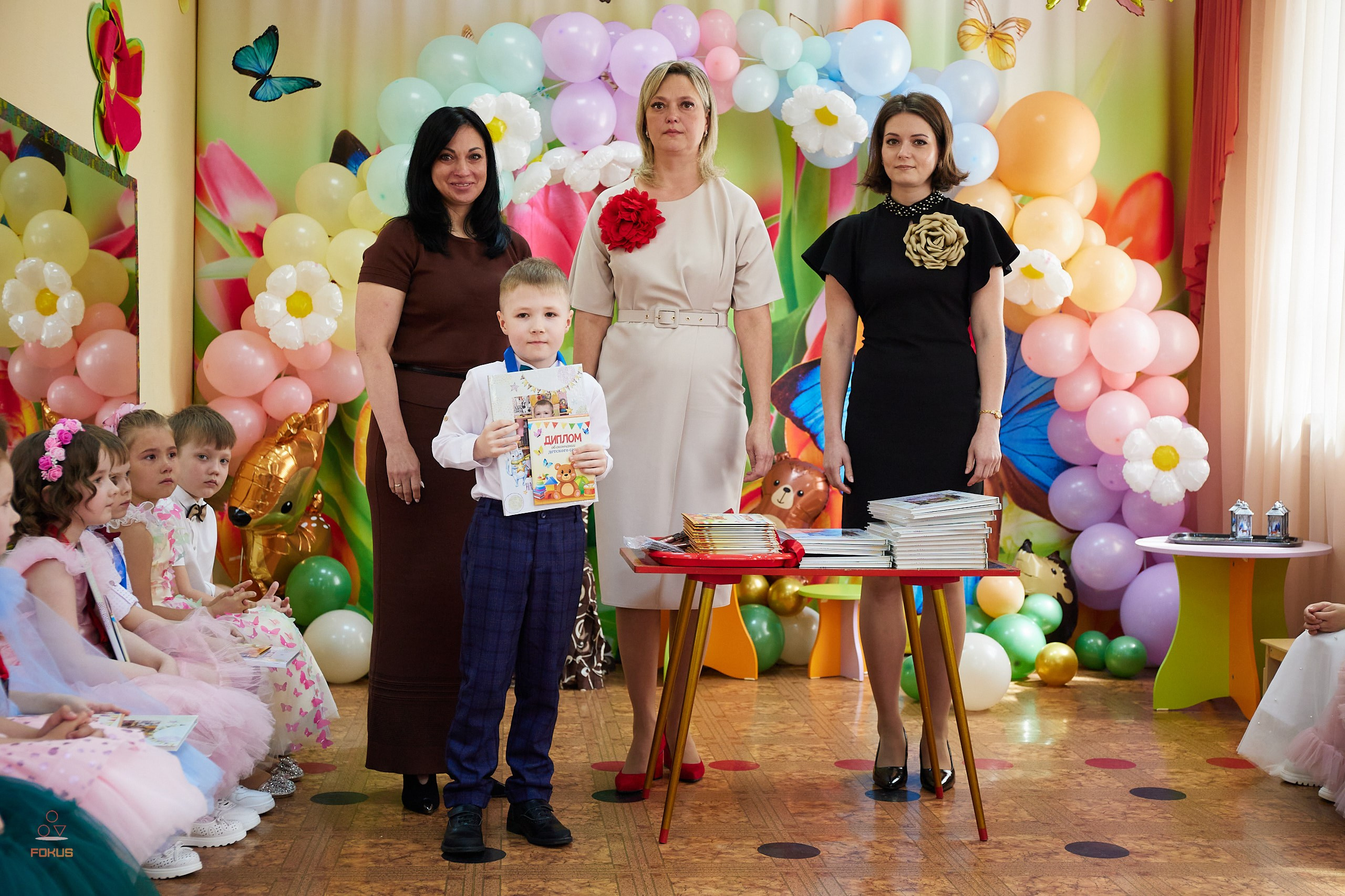 Выпускной детский сад. Спортивный фотограф Некрасов Денис