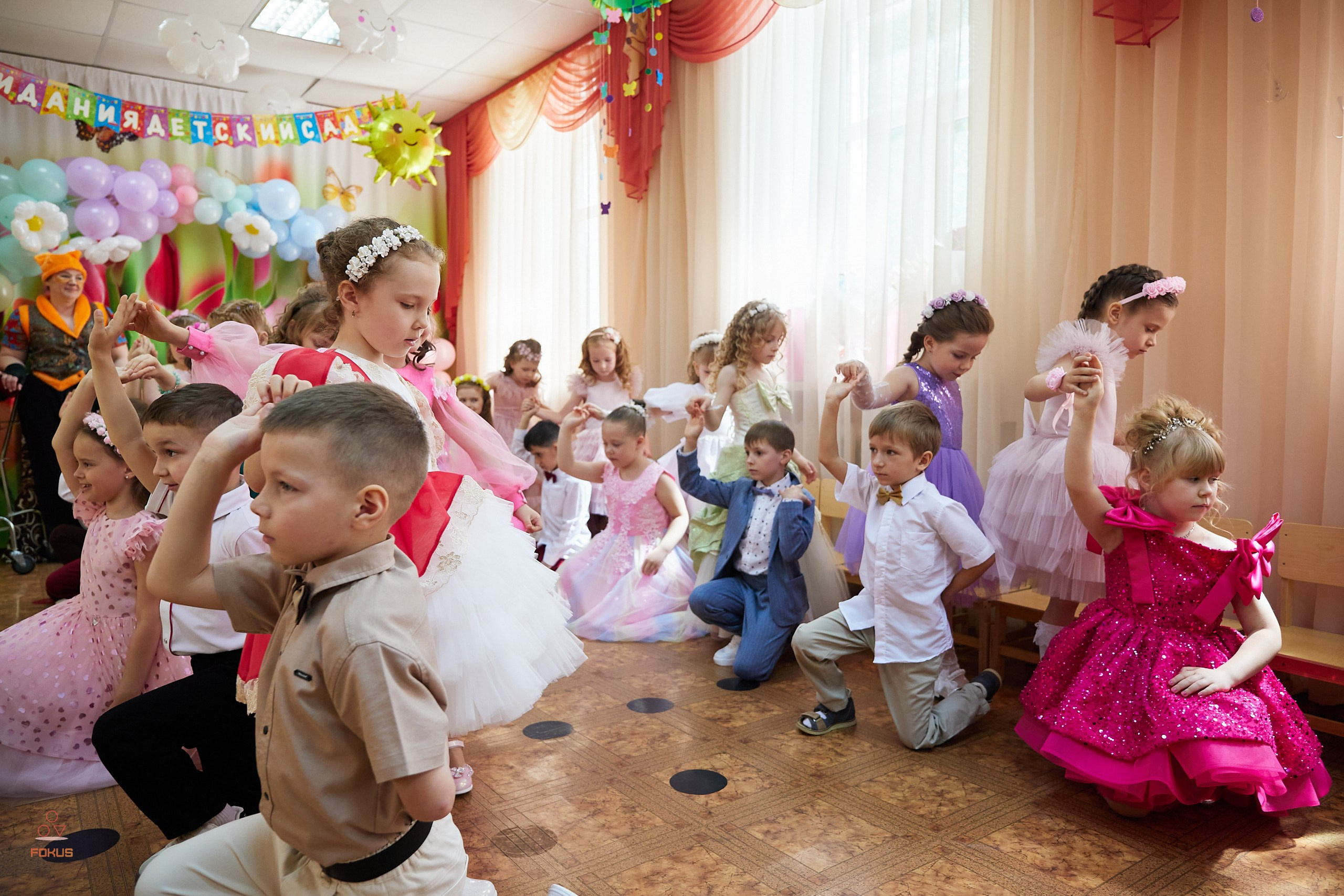 Выпускной детский сад. Спортивный фотограф Некрасов Денис