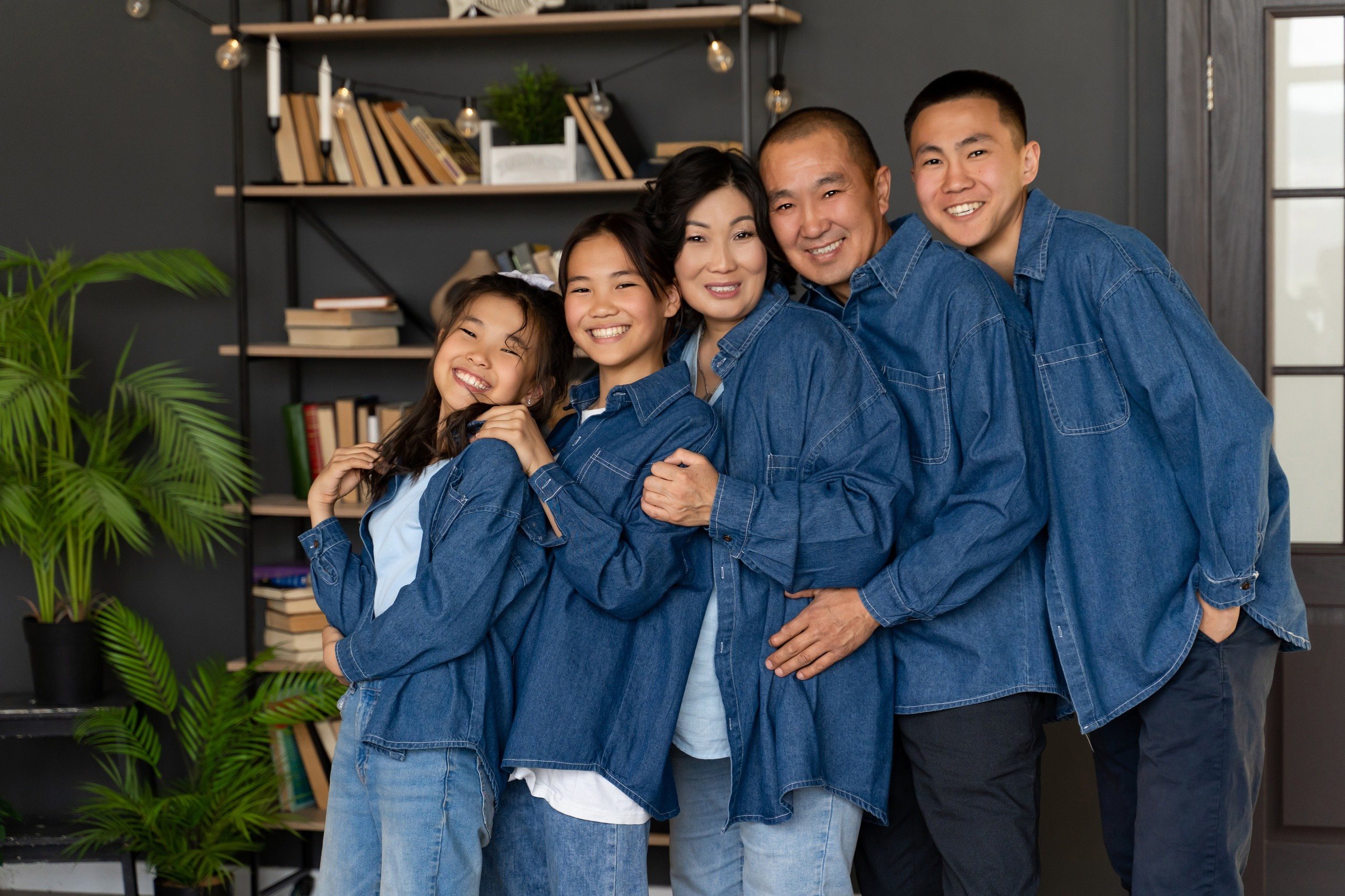 Комплекты Family look. Фотостудия Малина в городе Улан-Удэ. Фотограф Ирина Жарникова