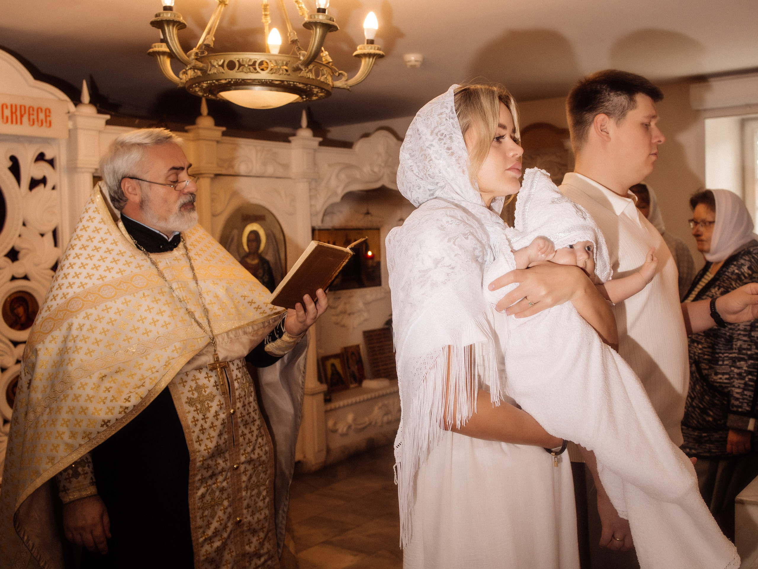 Крещение. Фотограф Иваново Арина Кудаярова