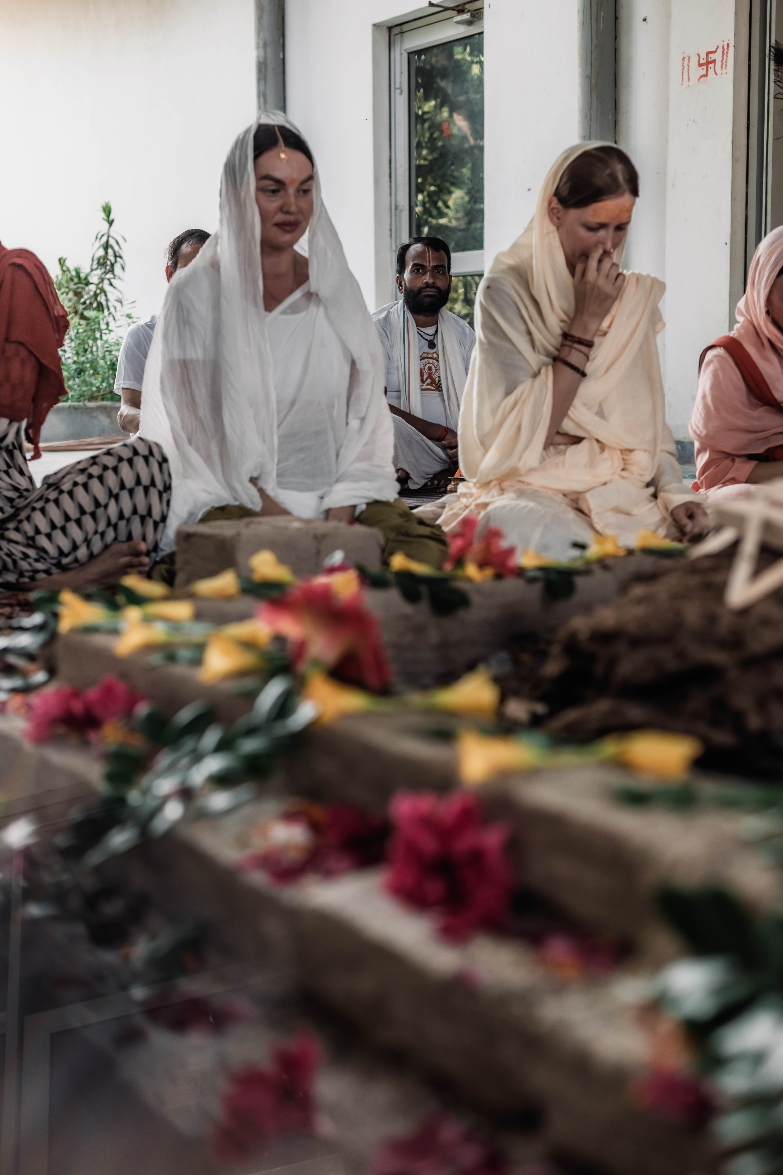 Pitri Paksha yagyas & poojas Devraha Baba ji ashram. Mariam Bagdasaryan