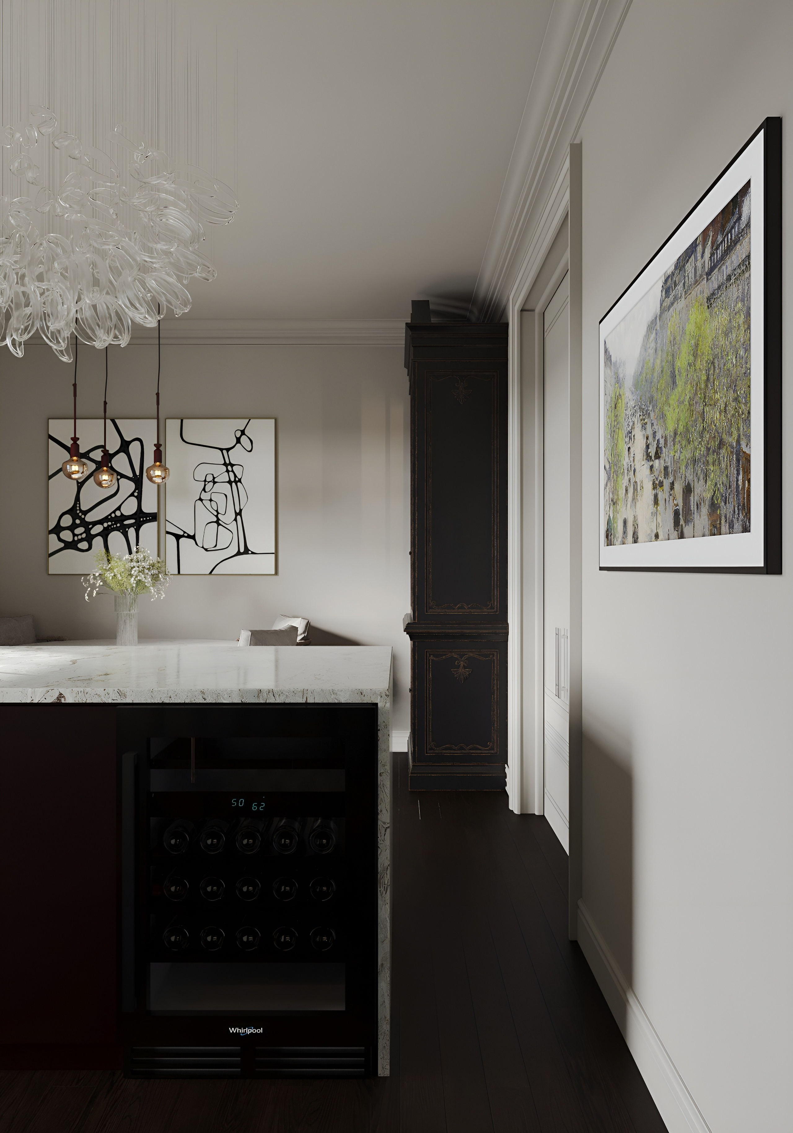 Amber Club Санкт-Петербург. 3D Визуализация интерьеров жилых и коммерческих помещений