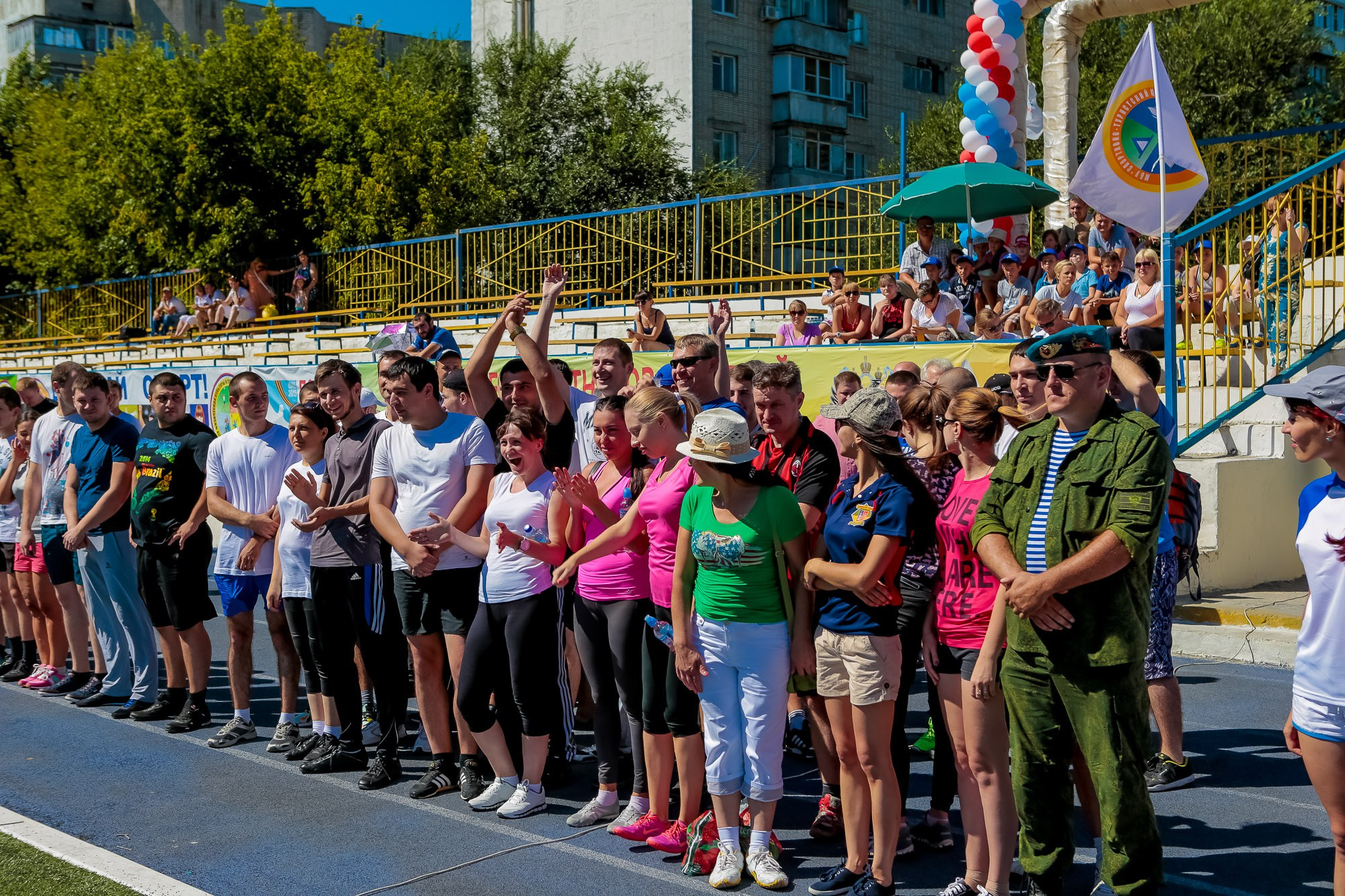 День Физкульт. Максим Матвийченко и Виктория Басова профессионалы своего дела