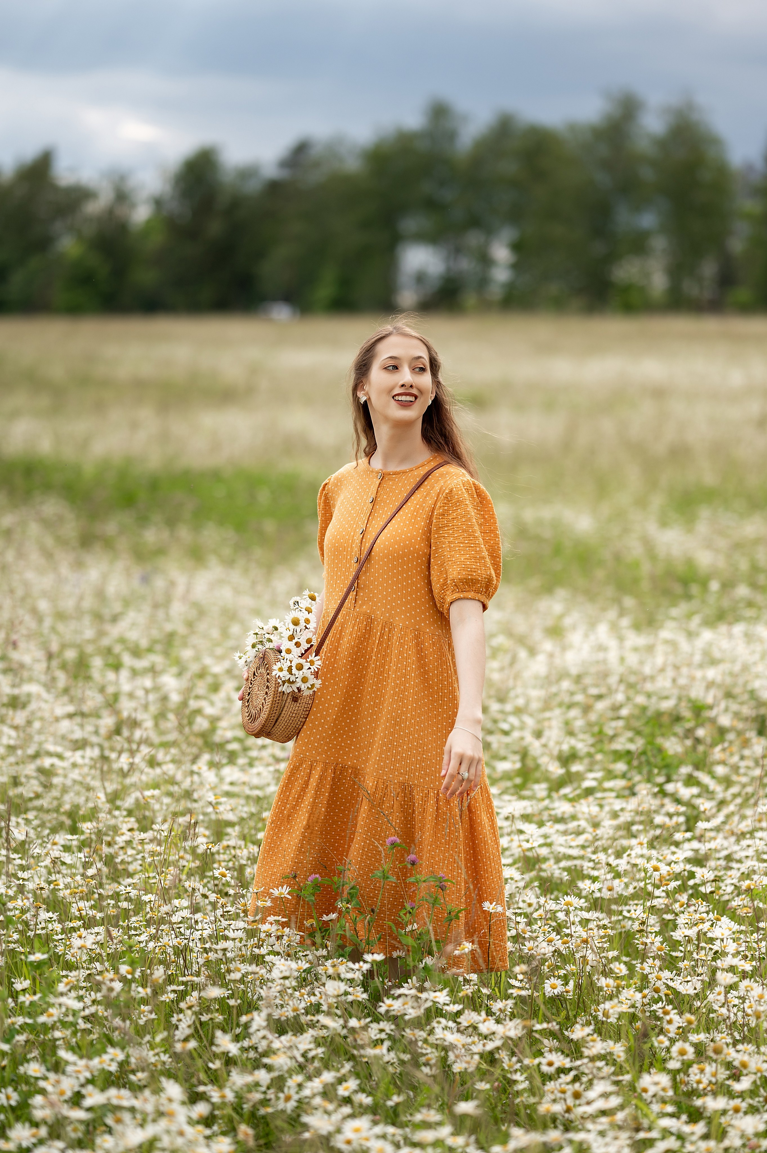 Ромашковое поле. Детский и семейный фотограф г. Москва Оксана Катаджи