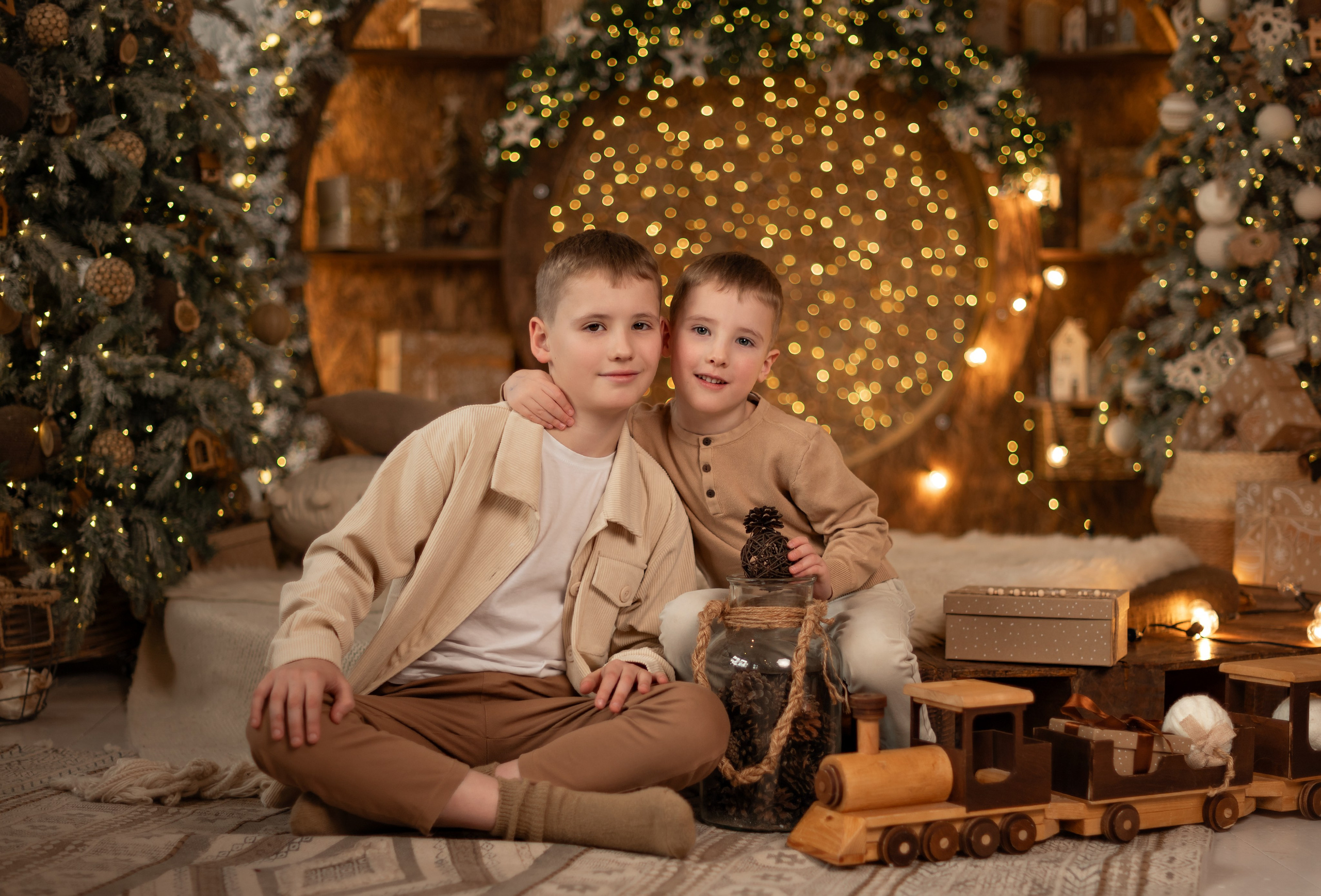 Фотосессия в студии Леонардо. Детский и семейный фотограф г. Москва Оксана Катаджи