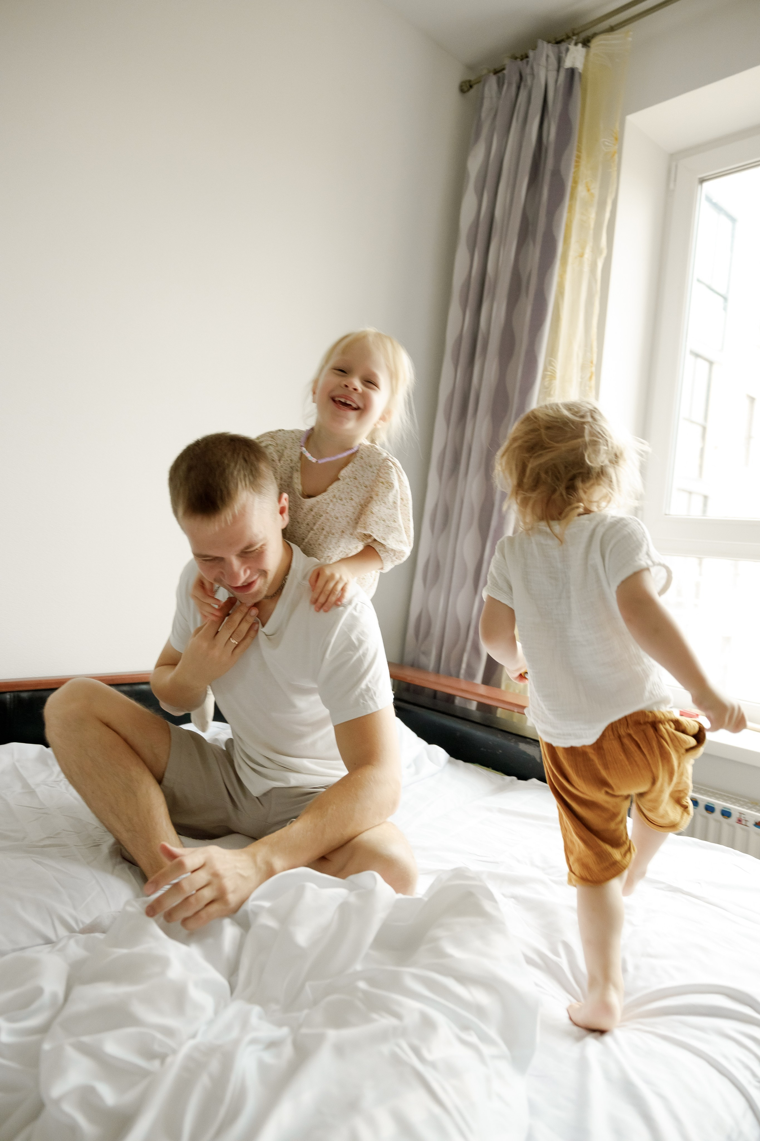 Домашняя семейная съёмка. Фотограф Москва