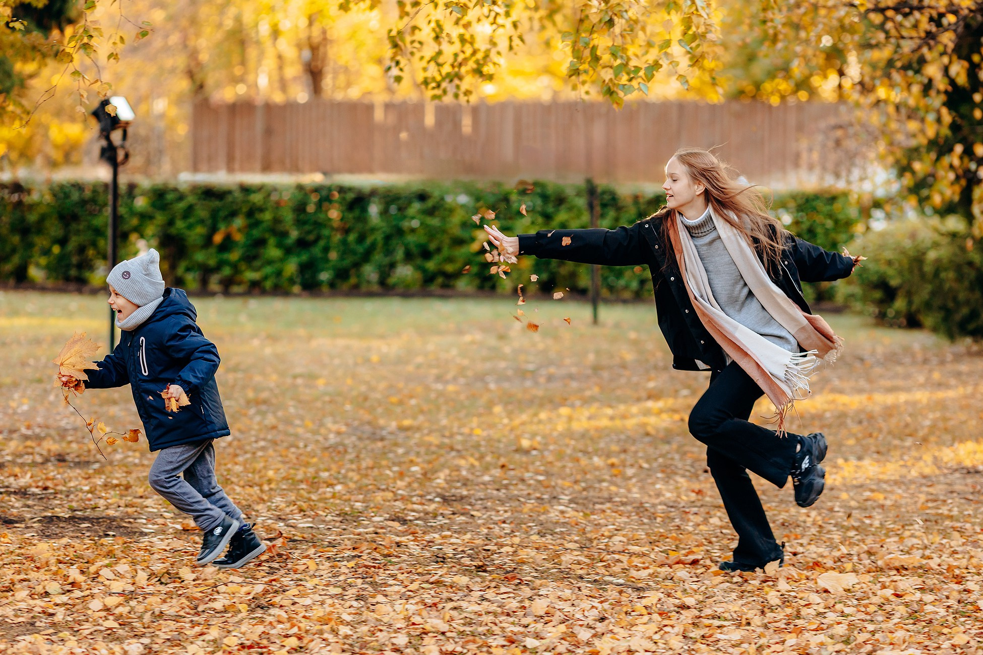 Прогулка на Засеке. Семейный фотограф в Пензе Мария Левина