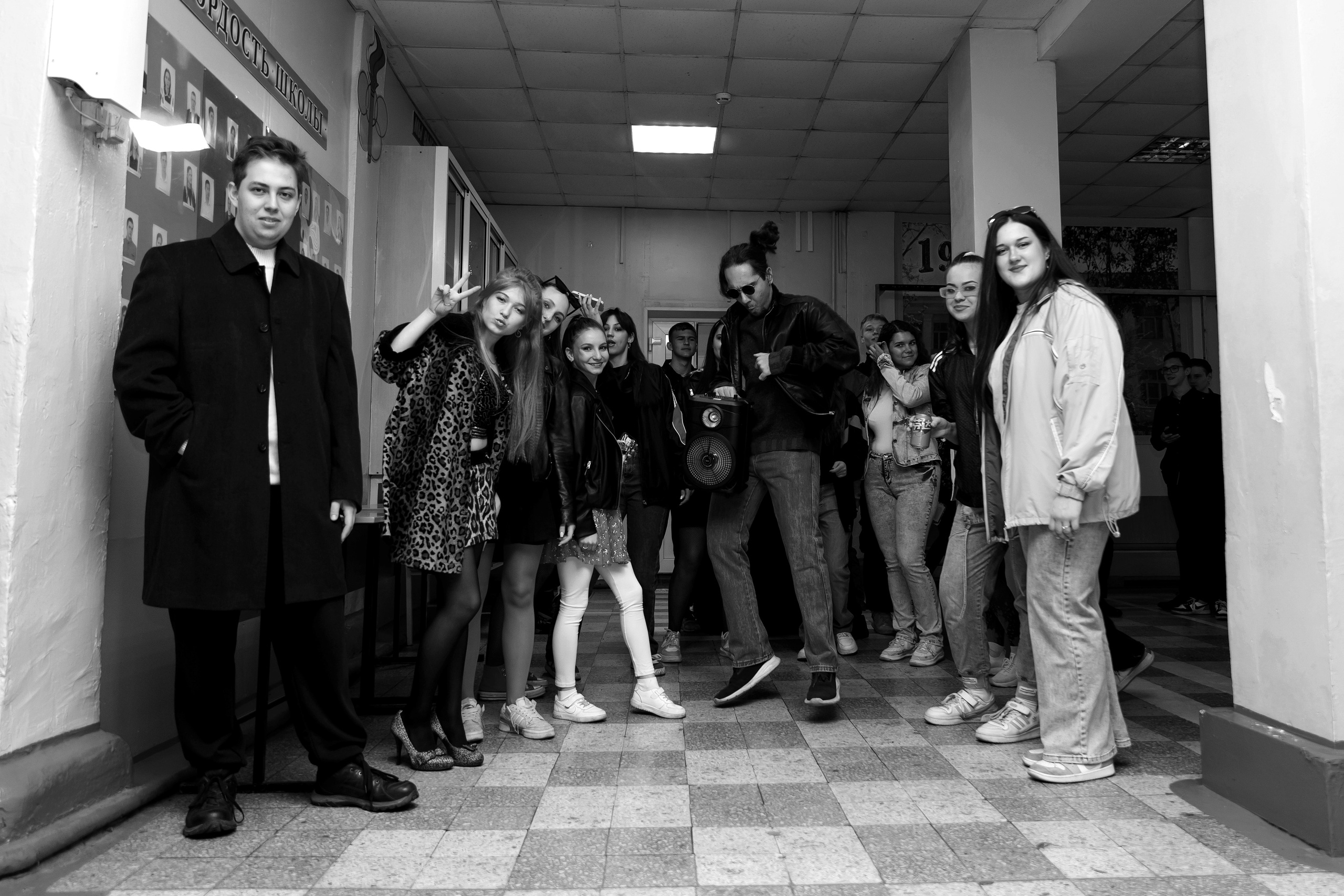 11 класс день не послушания в школе. Фотограф Любовь Корниенко, Примоский край