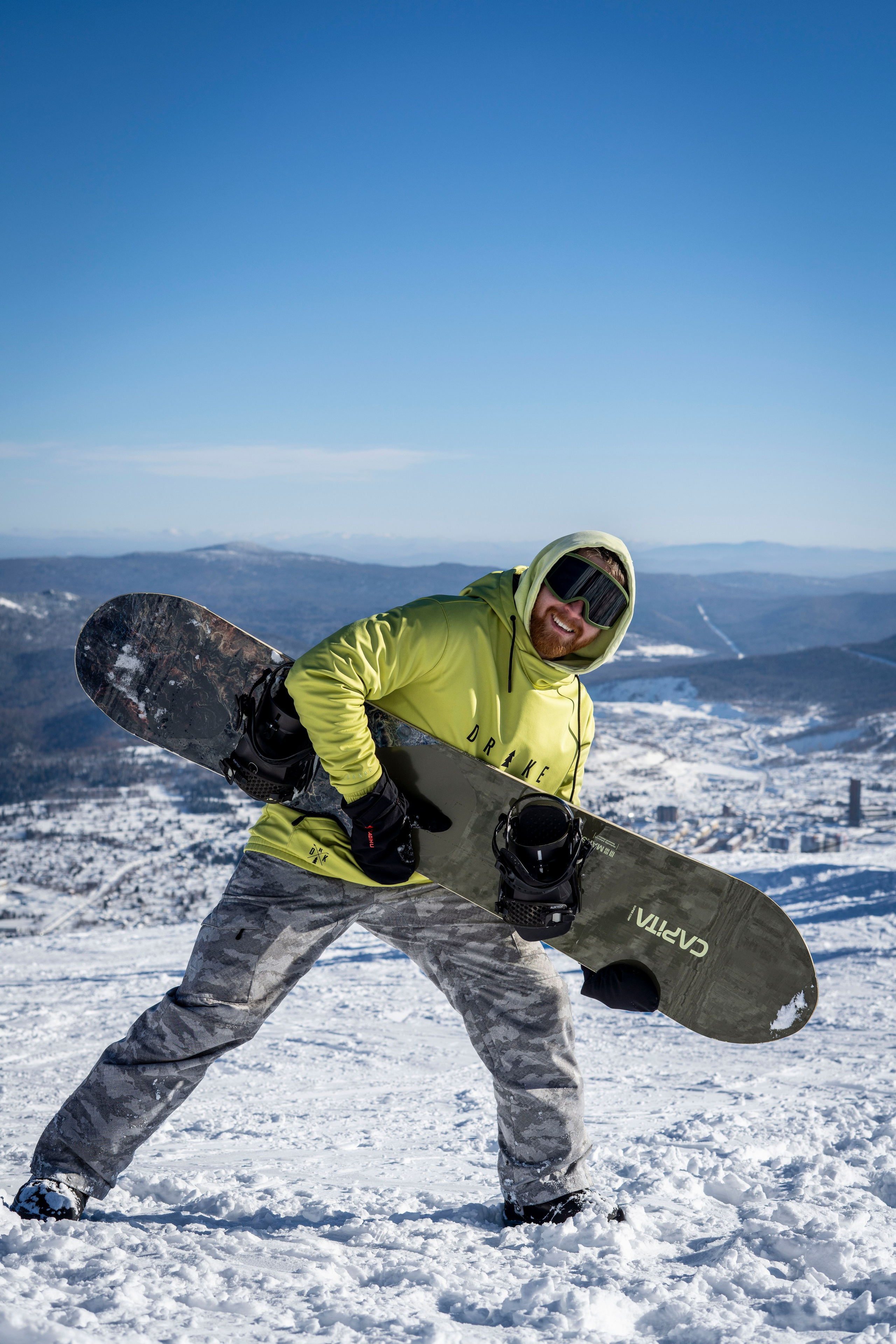 Фотосессия на вершине. Анастасия Паршукова — фотограф Шерегеш Новосибирск