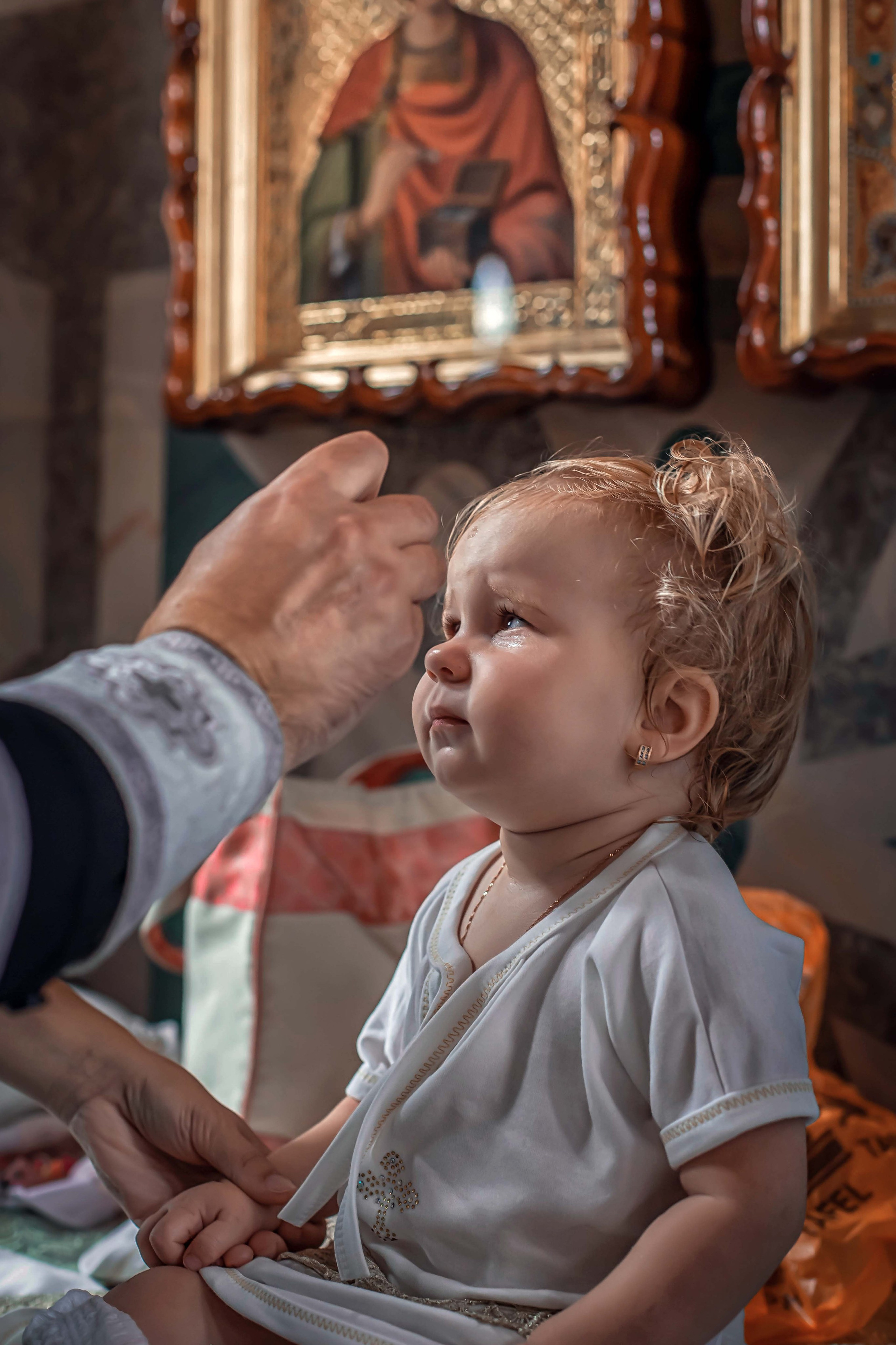 Крещение. Семейный и детский фотограф в Москве Ольга Кривенцова