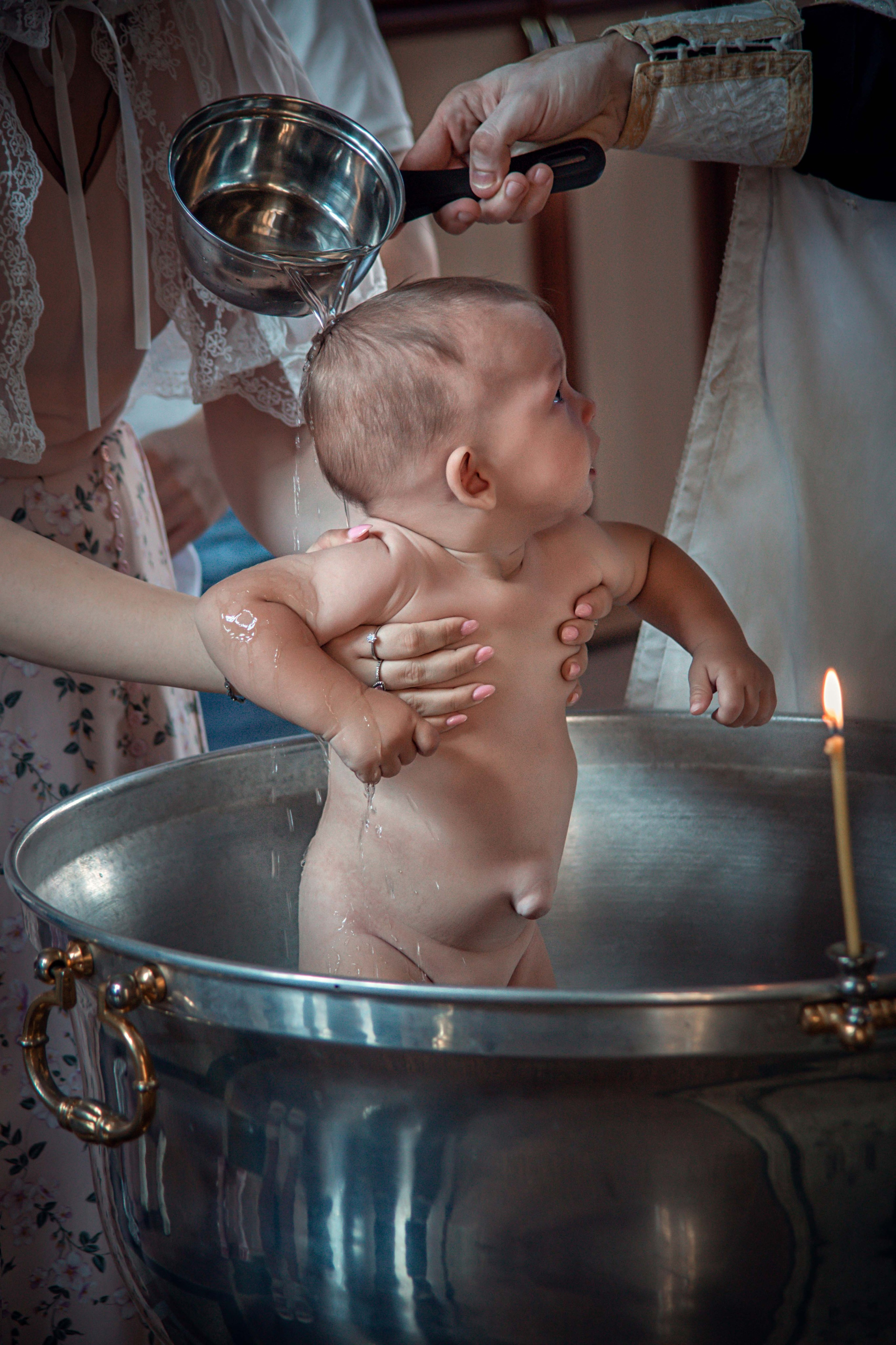 Крещение. Семейный и детский фотограф в Москве Ольга Кривенцова